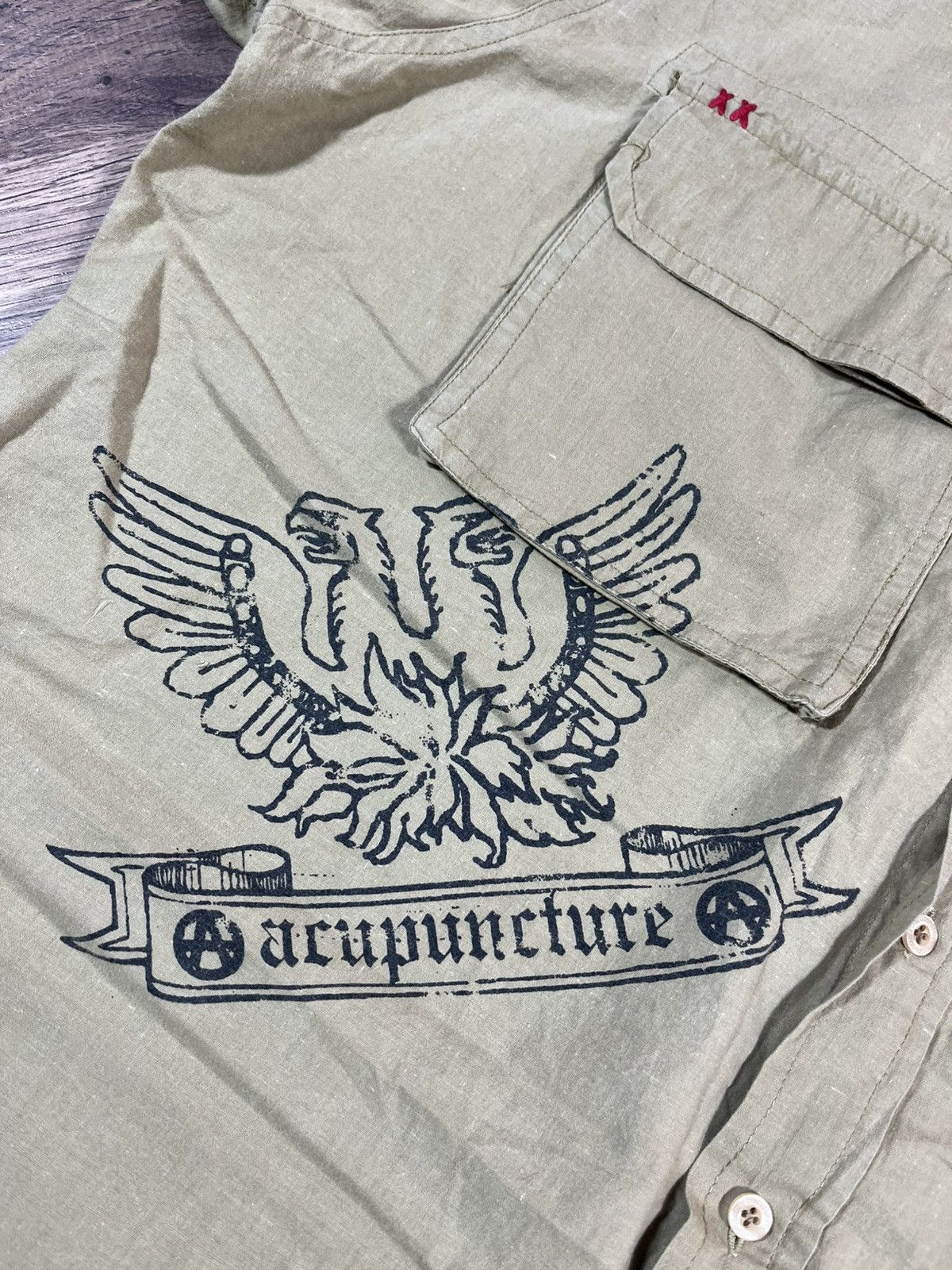 Acupuncture Acupuncture Vintage Shirt Size US XL / EU 56 / 4 - 5 Thumbnail