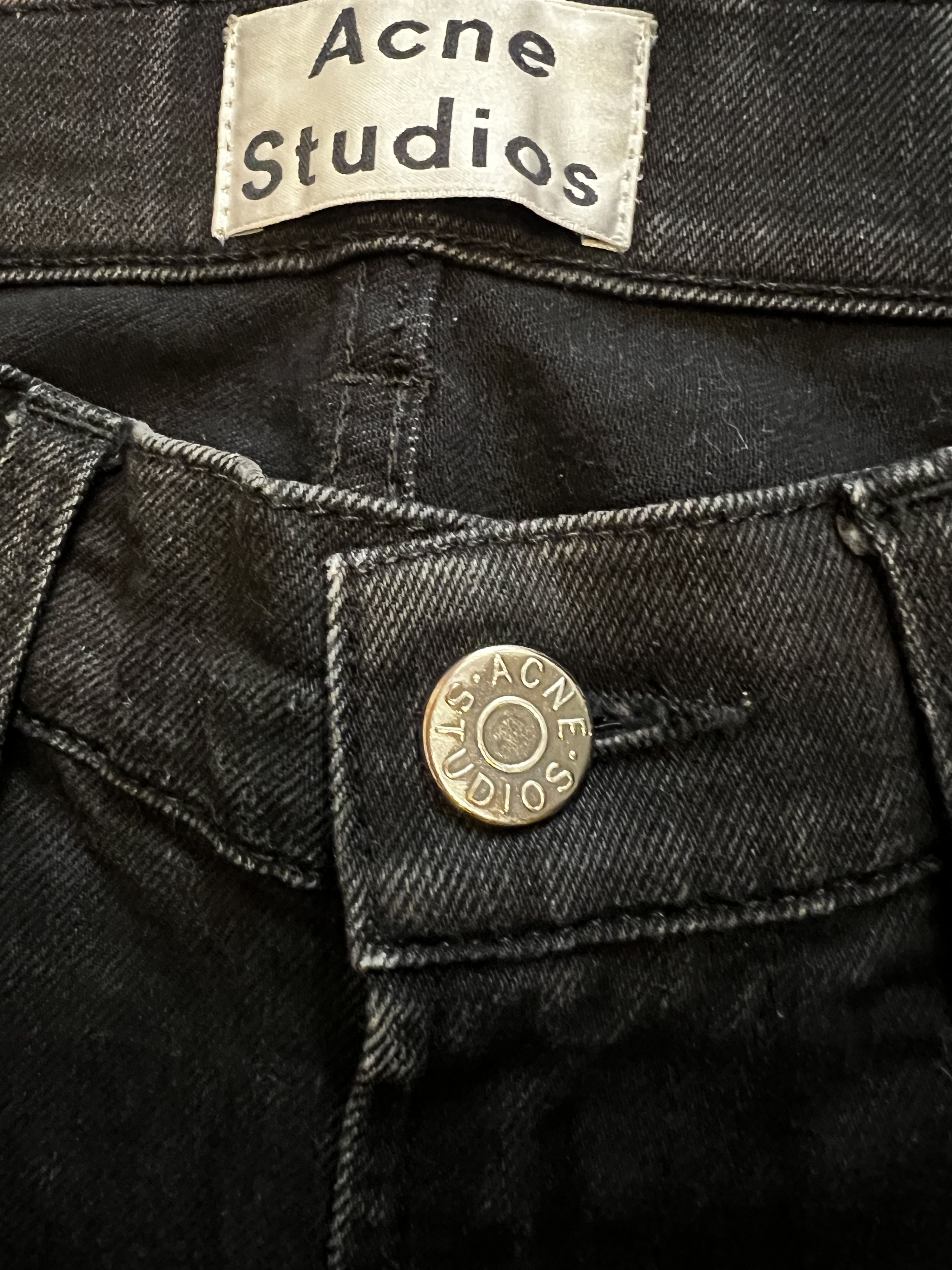 Acne Studios Acne Studios Ace Cash Black Size US 30 / EU 46 - 5 Thumbnail