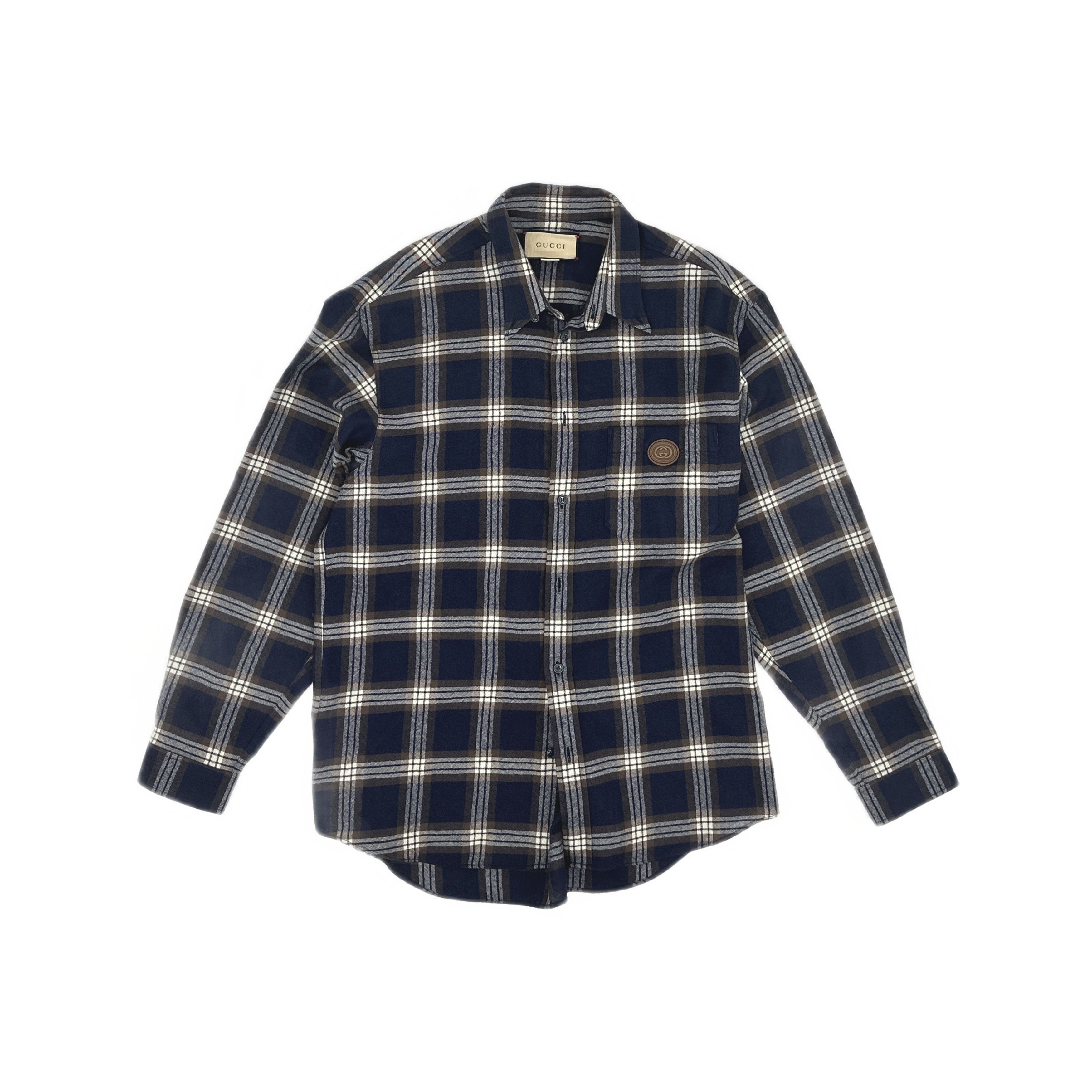 Gucci Gucci Plaid Shirt Size 50 Size US M / EU 48-50 / 2 - 1 Thumbnail