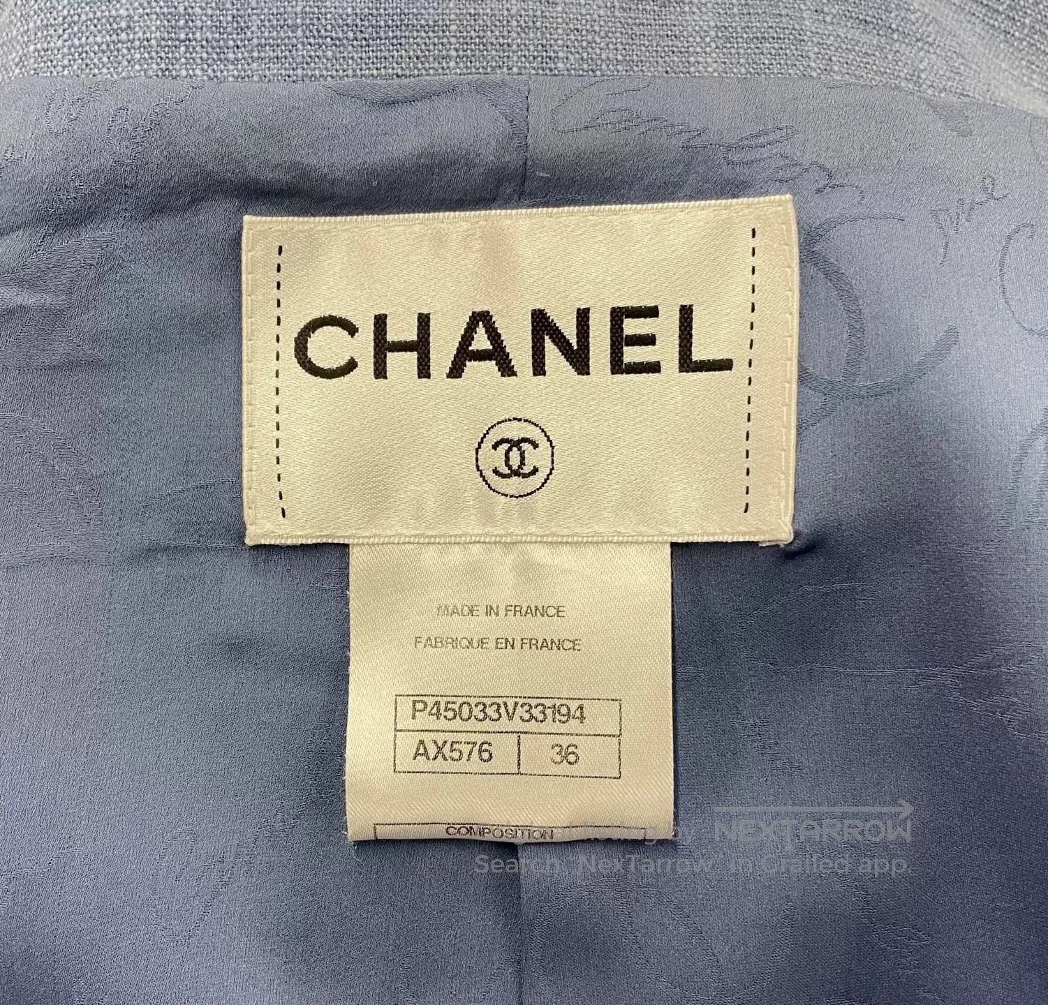 Chanel Chanel Blue Double. Size US S / EU 44-46 / 1 - 5 Thumbnail