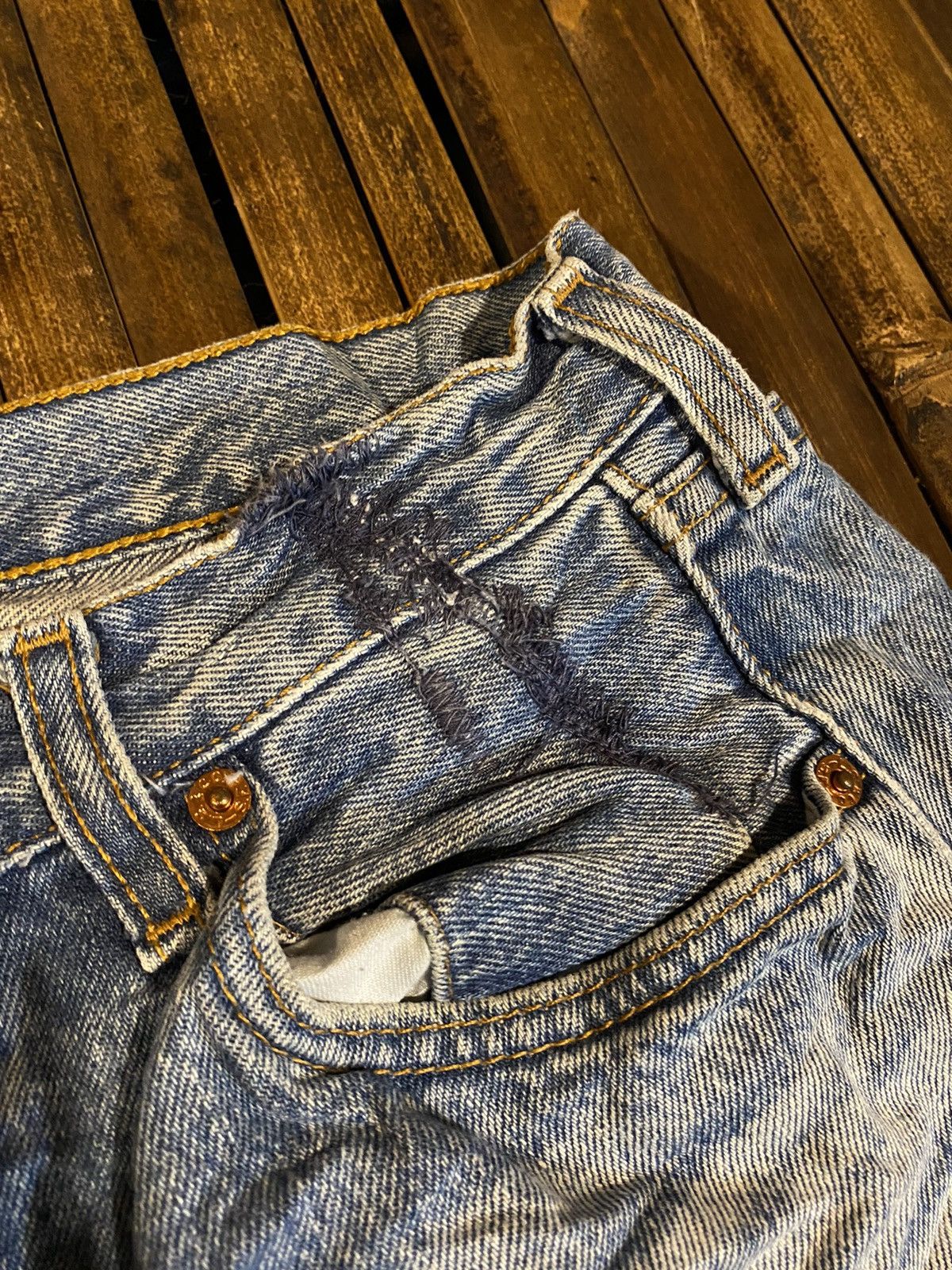 Japanese Brand × Levi's × Vintage LEVIS 501 DENIM PANTS Size US 29 - 6 Thumbnail