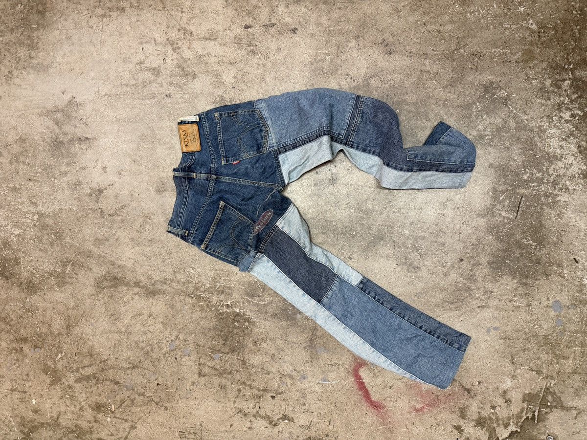 Hysteric Glamour HYSTERIC GLAMOUR PATCHWORK DENIM Size 28" / US 6 / IT 42 - 6 Thumbnail