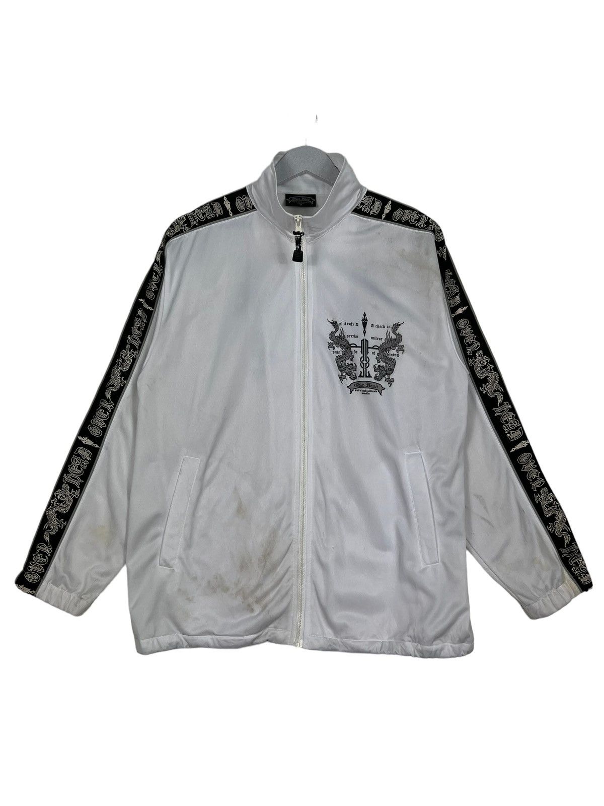 Japanese Brand 🔥 VINTAGE OVER HEAD CROSS DRAGON SWEATER Size US M / EU 48-50 / 2 - 3 Thumbnail