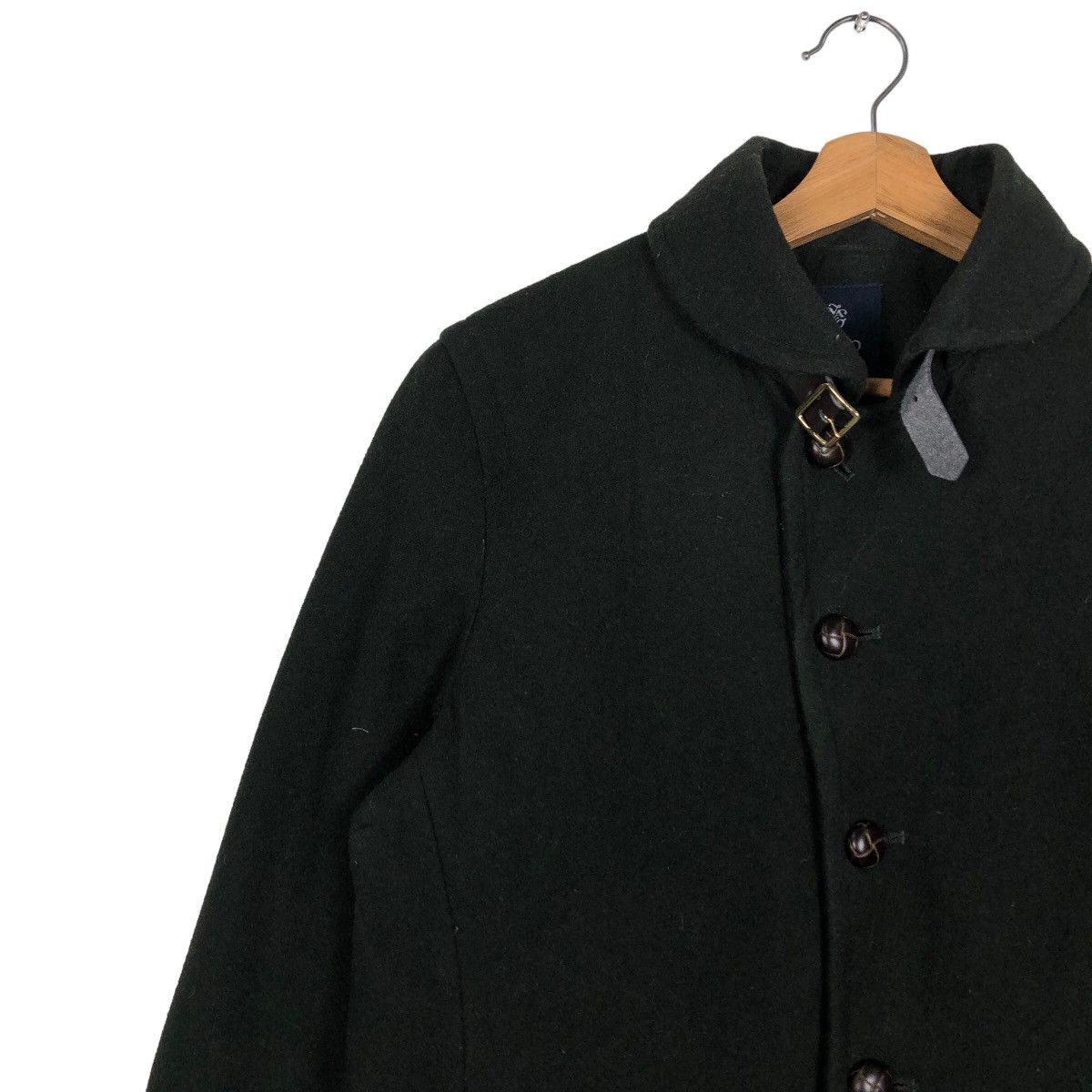 Issey Miyake 🔥Vintage Wool Work Jacket Button Nano Base Japan Made Size US M / EU 48-50 / 2 - 7 Thumbnail