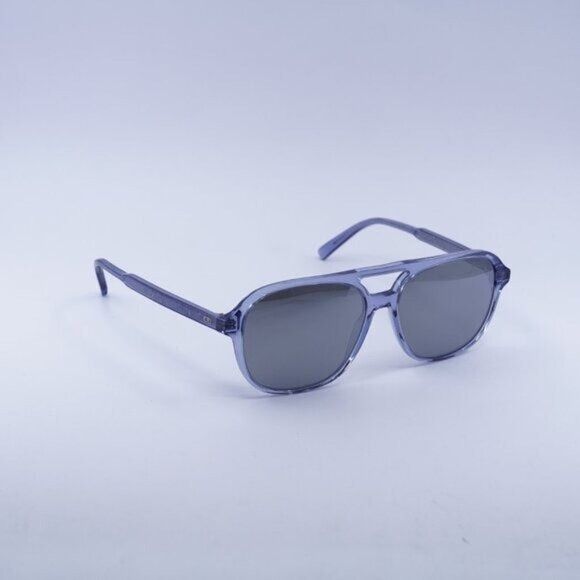 Dior Dior INDIOR N1I 80A4 Sunglasses Transparent Blue Square Size ONE SIZE - 1 Thumbnail