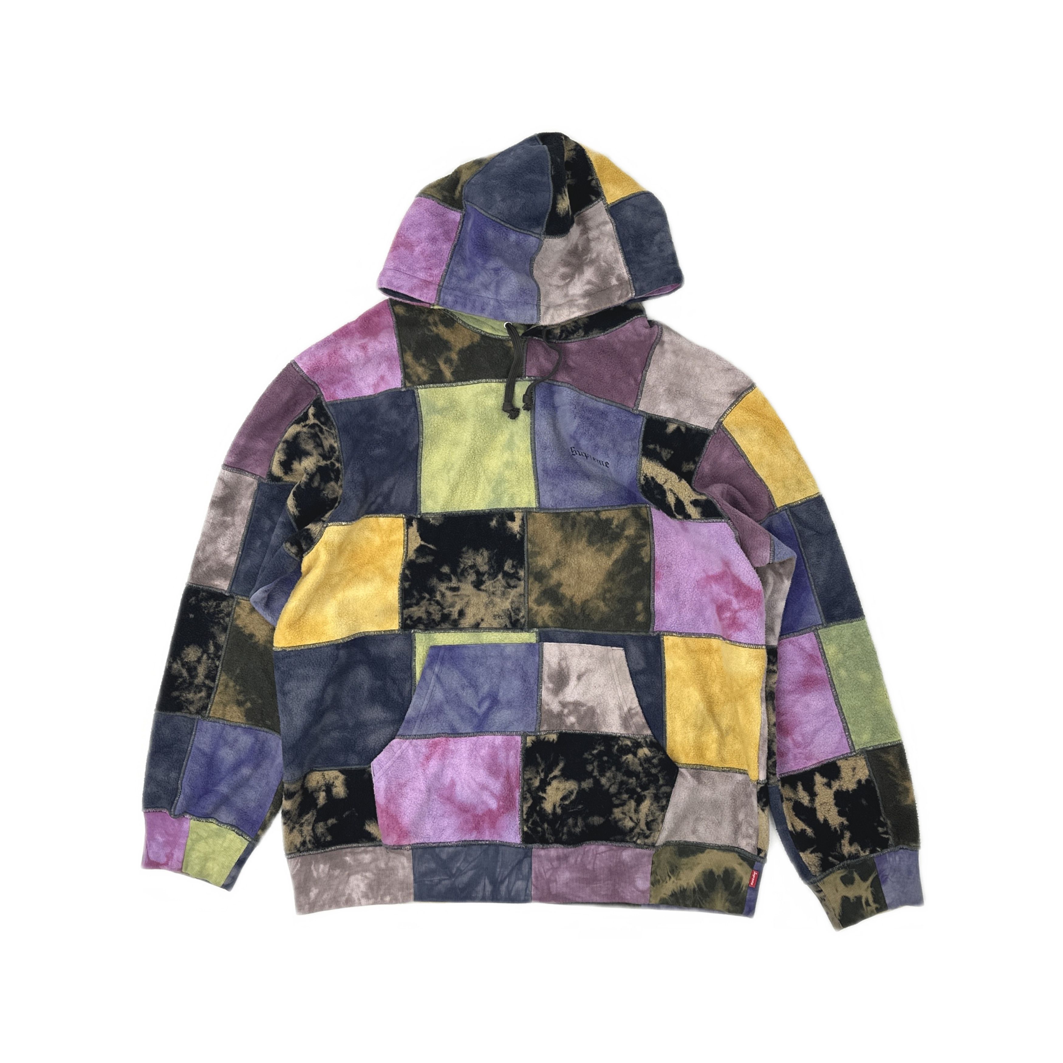 Supreme *CROPPED* SS14 Supreme Siouxsie Sioux Tie Dye hoodie | Grailed