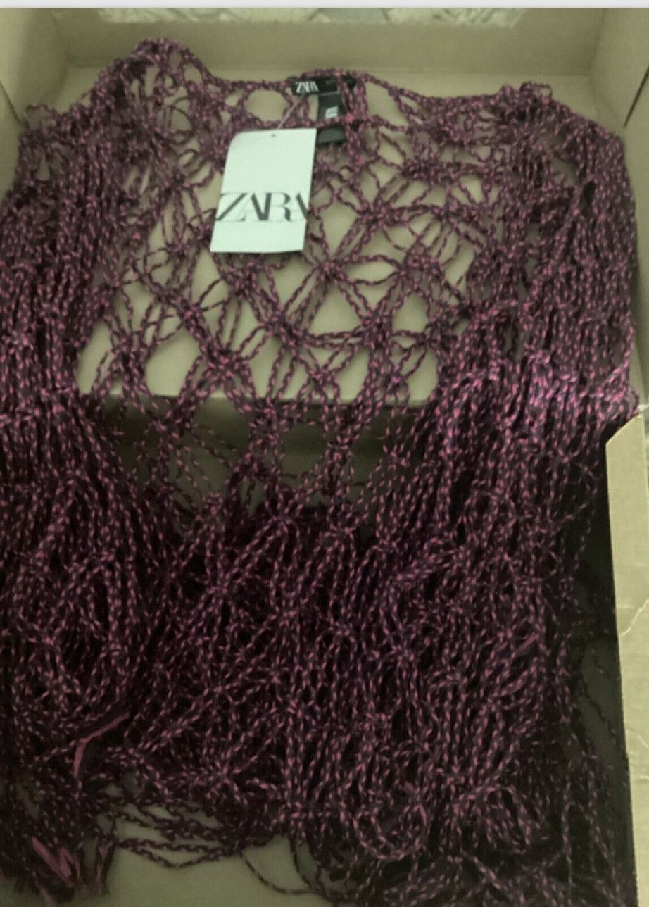 Zara Zara Macrame dress BNWT M Size M / US 6-8 / IT 42-44 - 3 Thumbnail