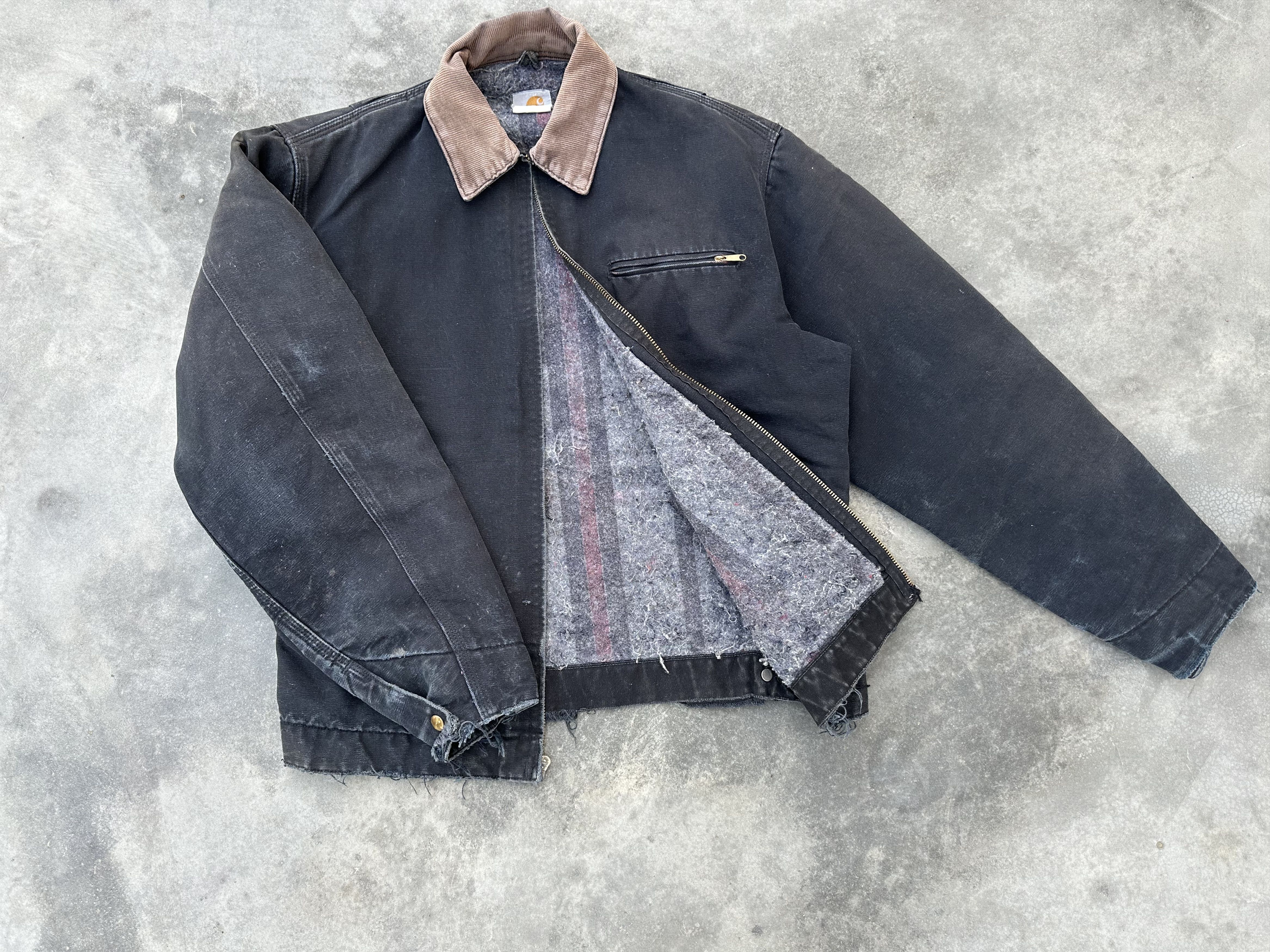 Carhartt Vintage Carhartt J01 BLK Detroit Jacket Black Size US M / EU 48-50 / 2 - 3 Thumbnail