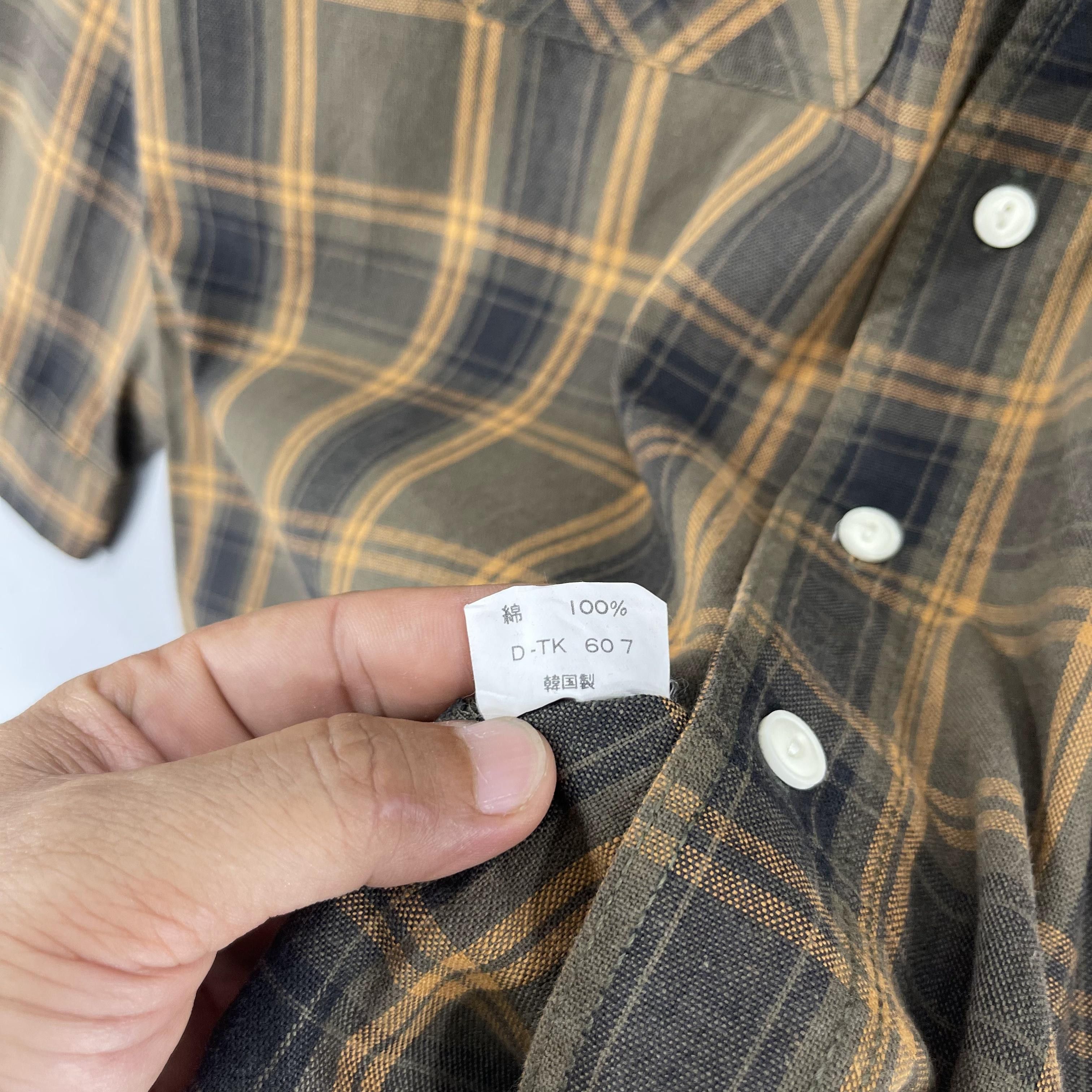 Flannel × Japanese Brand Vintage ELVIENUS Plaid Multi Checkered Tartan Flannel Size US L / EU 52-54 / 3 - 6 Thumbnail