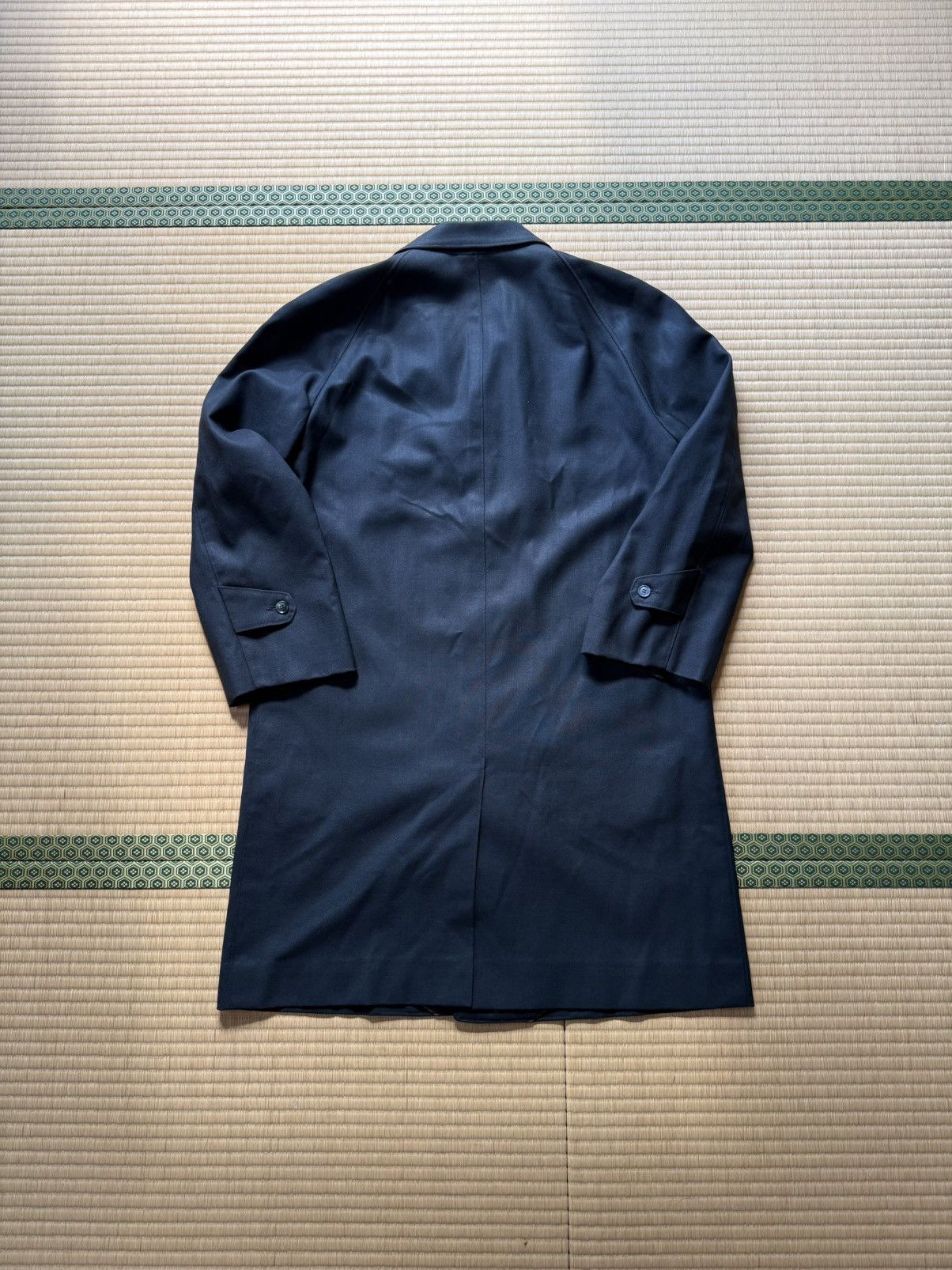 Other Spring&Autumn Vintage 1960s Japanese Serge Raglan Overcoat Size US L / EU 52-54 / 3 - 10 Thumbnail