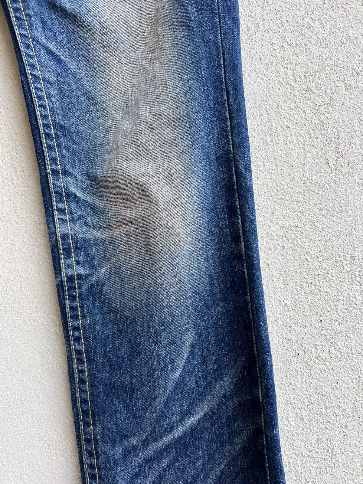 Vintage RARE! Yoshitomo Nara Lolita Vintage Denim Jeans Size US 30 / EU 46 - 12 Thumbnail