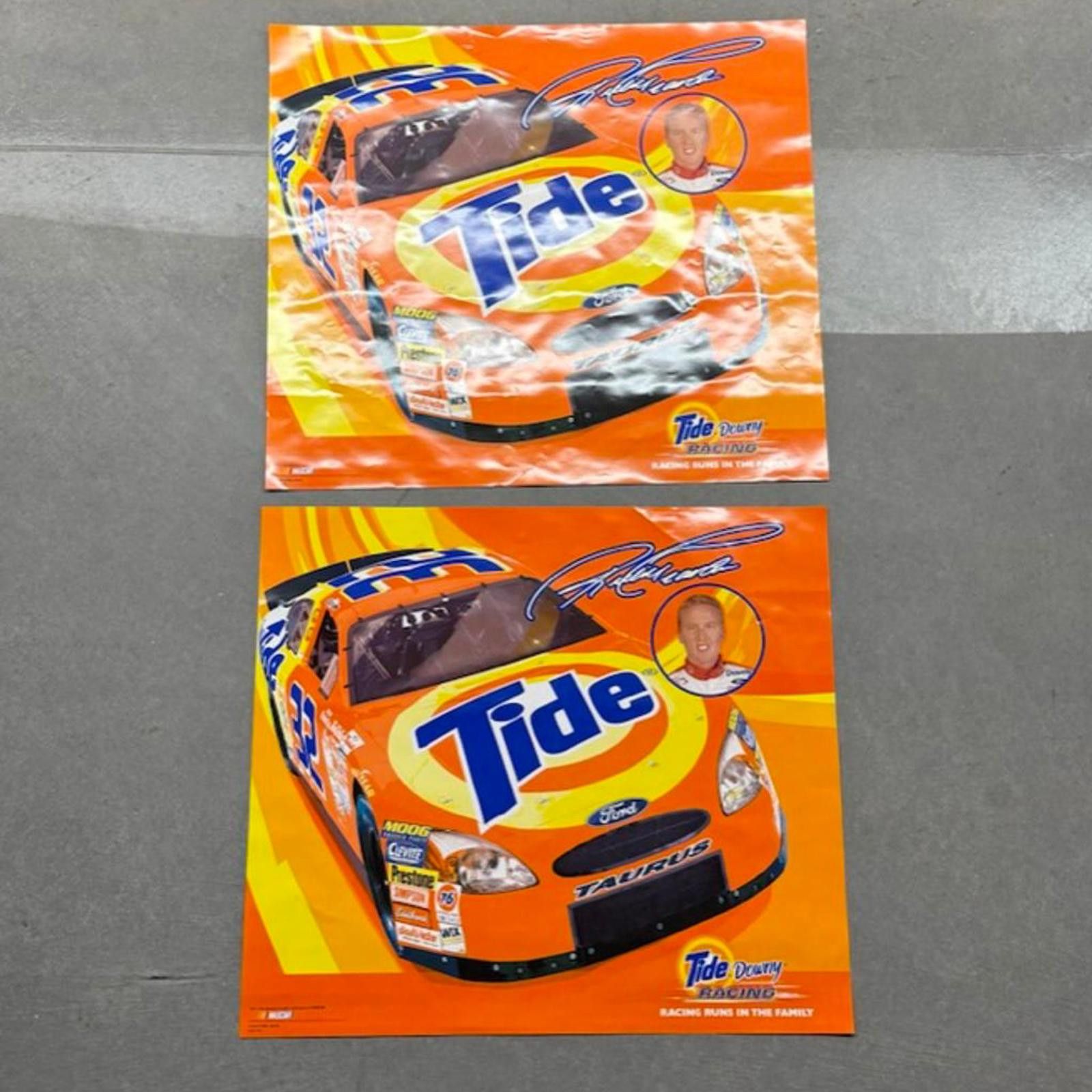 NASCAR (2) 2001 Tide Nascar Racing Ricky Craven Posters Size ONE SIZE - 1 Thumbnail