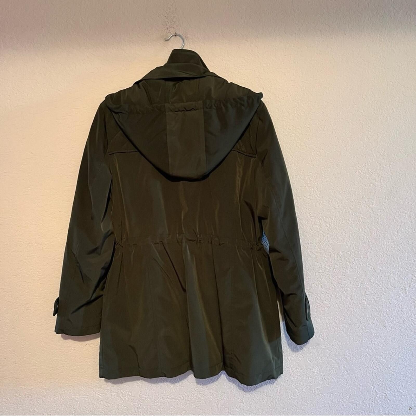 Unknown London Women's Olive Green Hooded Utility Jacket Size S / US 4 / IT 40 - 7 Thumbnail