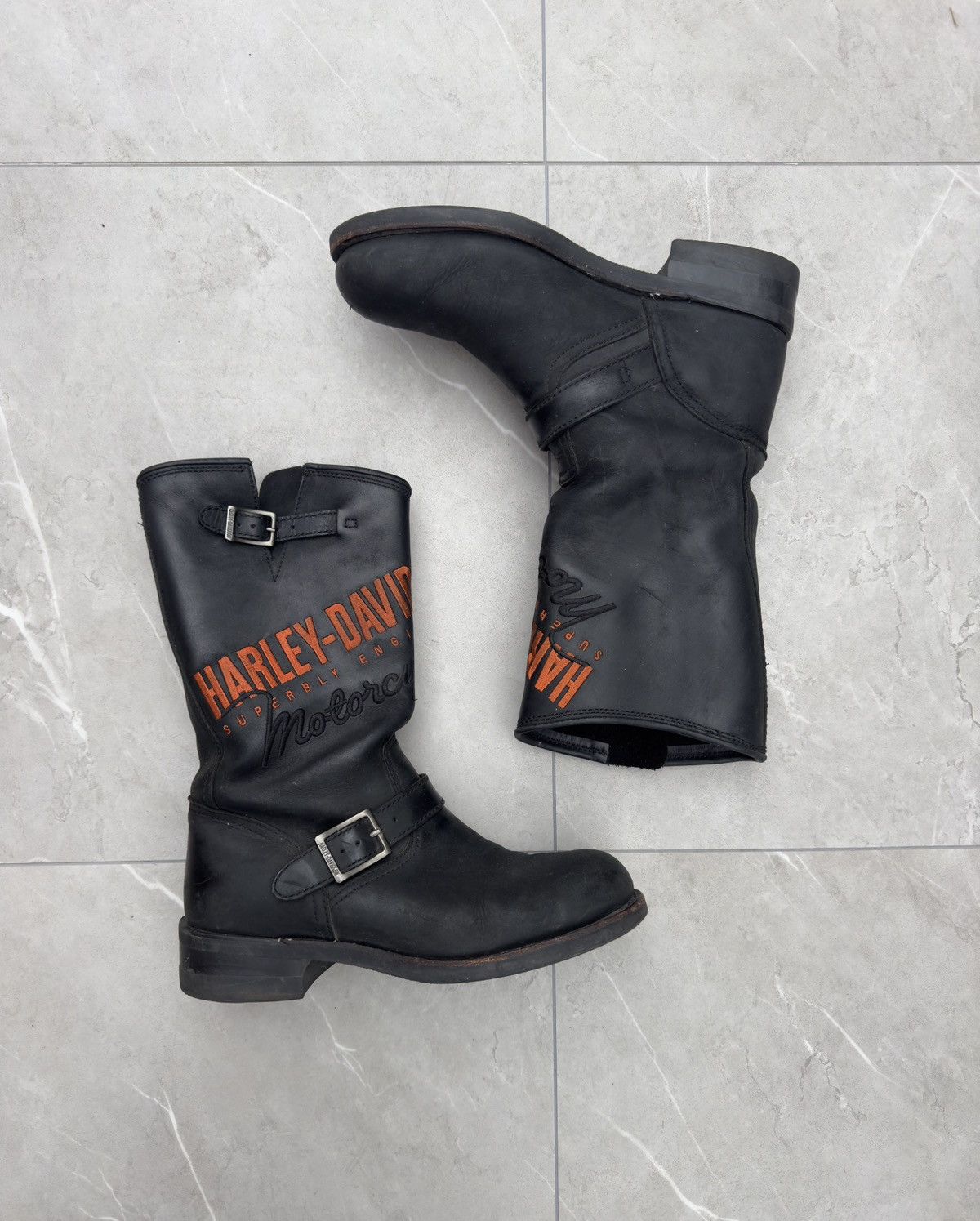 Vintage Vintage Harley Motorcycle Engineering Boots Size US 10 / EU 43 - 2 Thumbnail