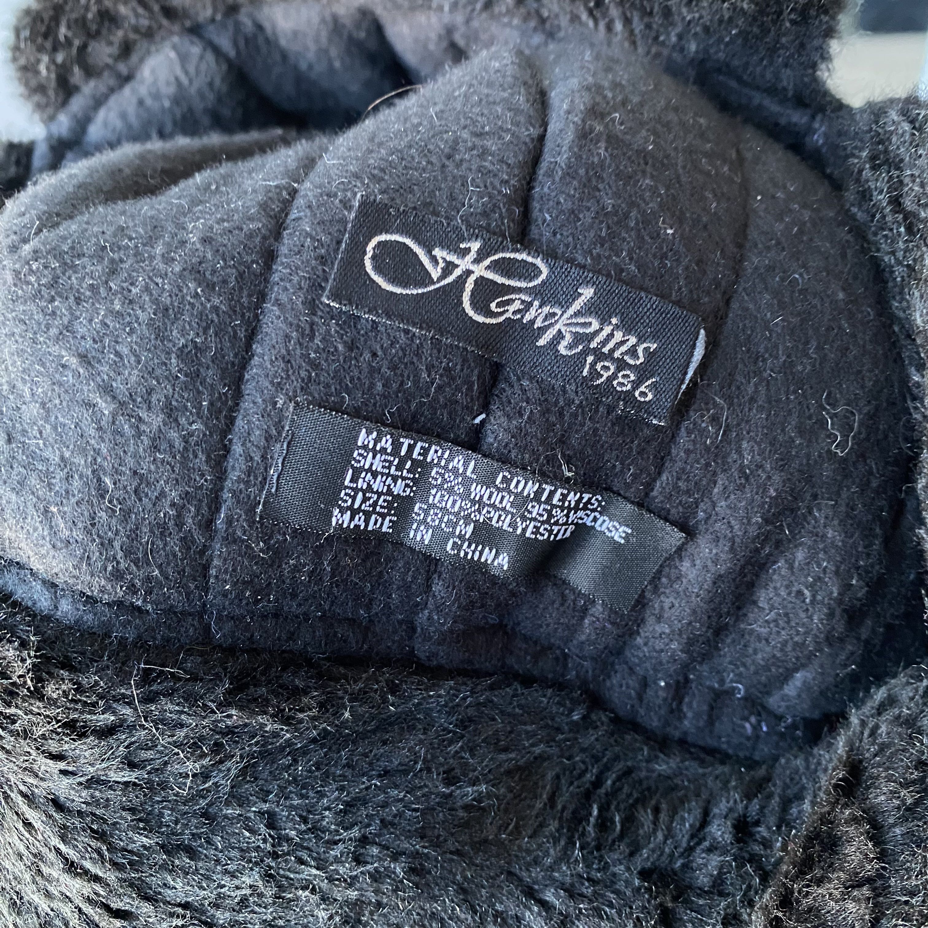 If Six Was Nine Y2K Vintage Fuzzy Wool Ushanka Hat Mohair Style 2000s Size ONE SIZE - 4 Thumbnail
