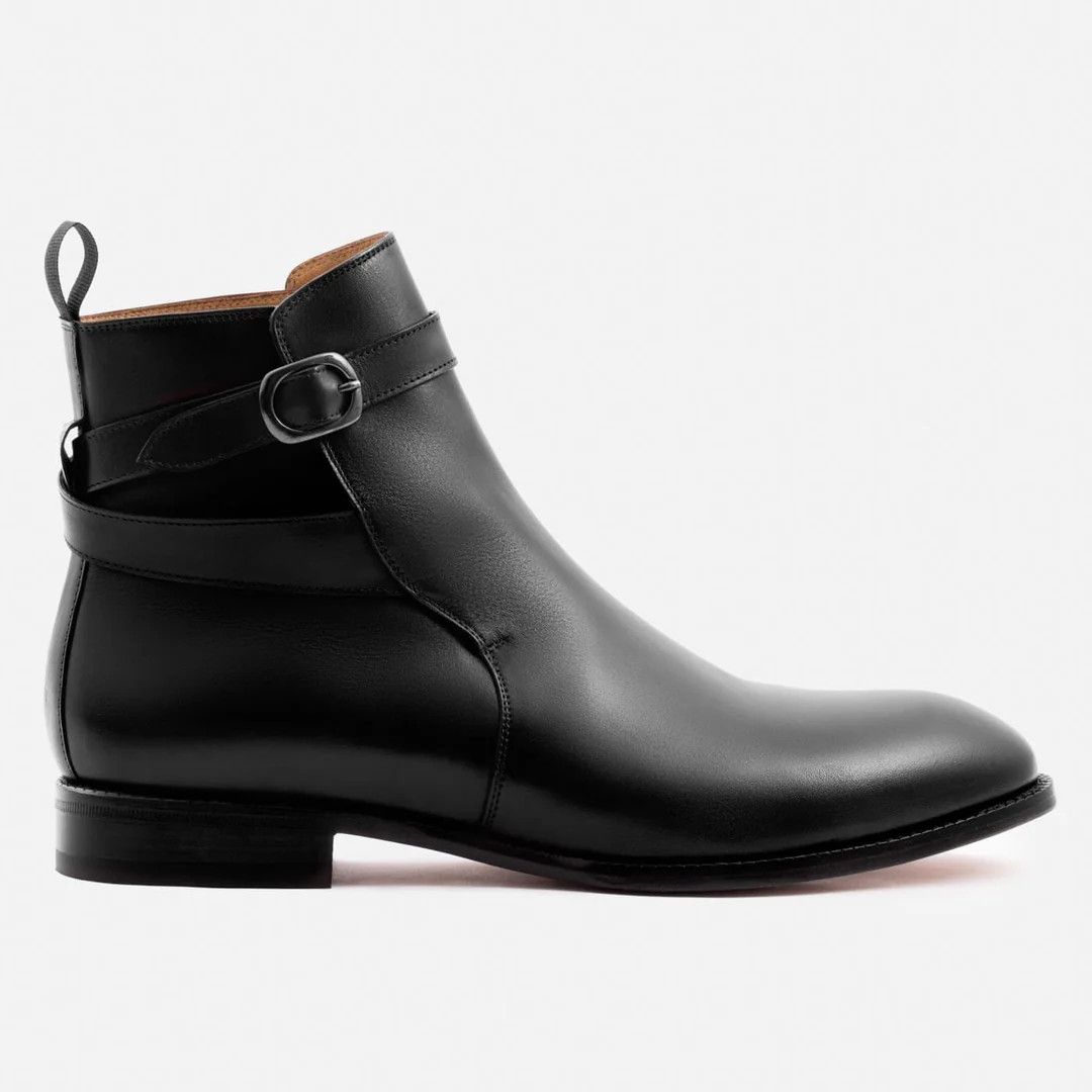 Beckett Simonon Douglas Jodhpur Black Leather Boots Size US 11 / EU 44 - 5 Thumbnail