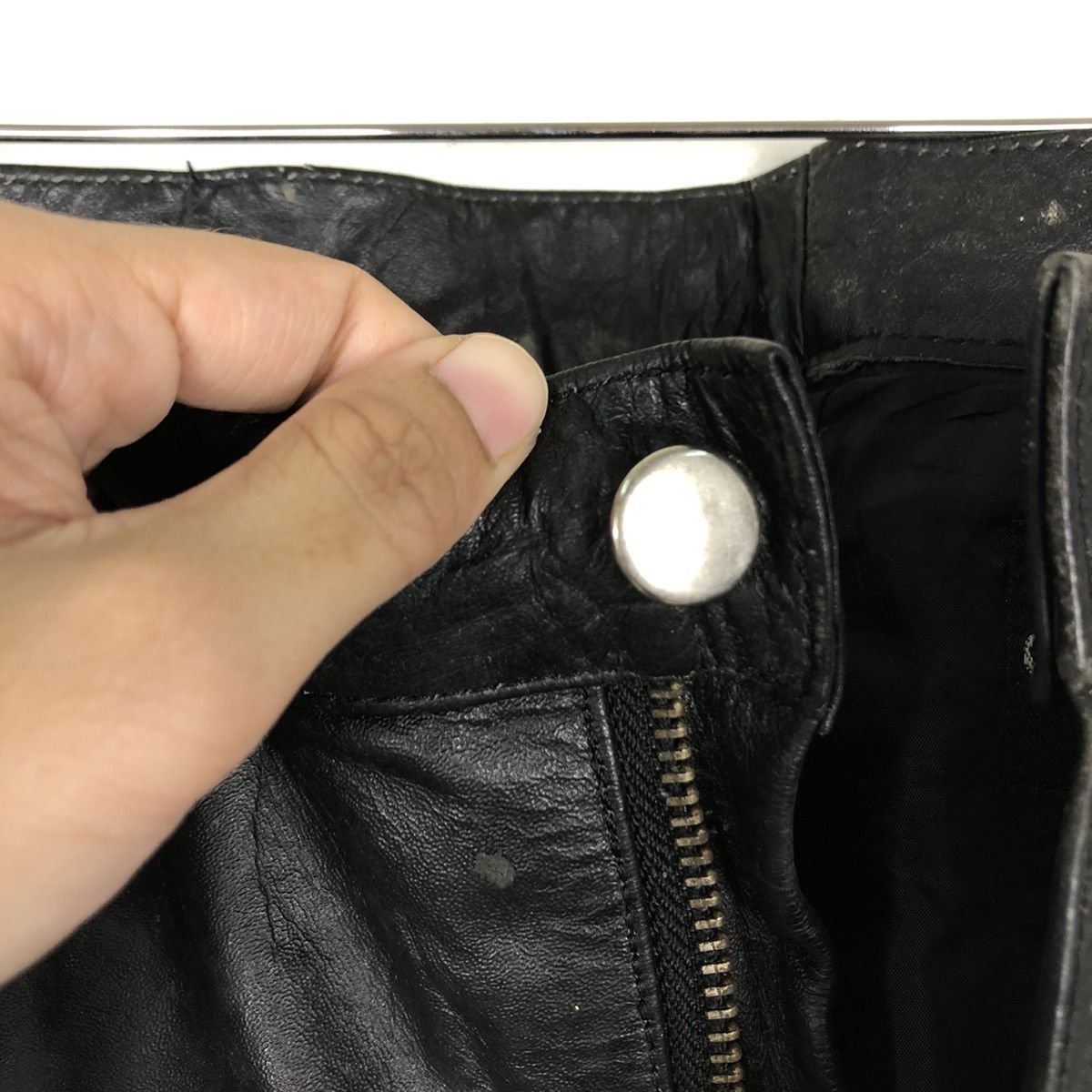 Genuine Leather 🔥Vintage Biker Genuine Leather Eezan Japan Inspire Schott Size US 32 / EU 48 - 12 Thumbnail