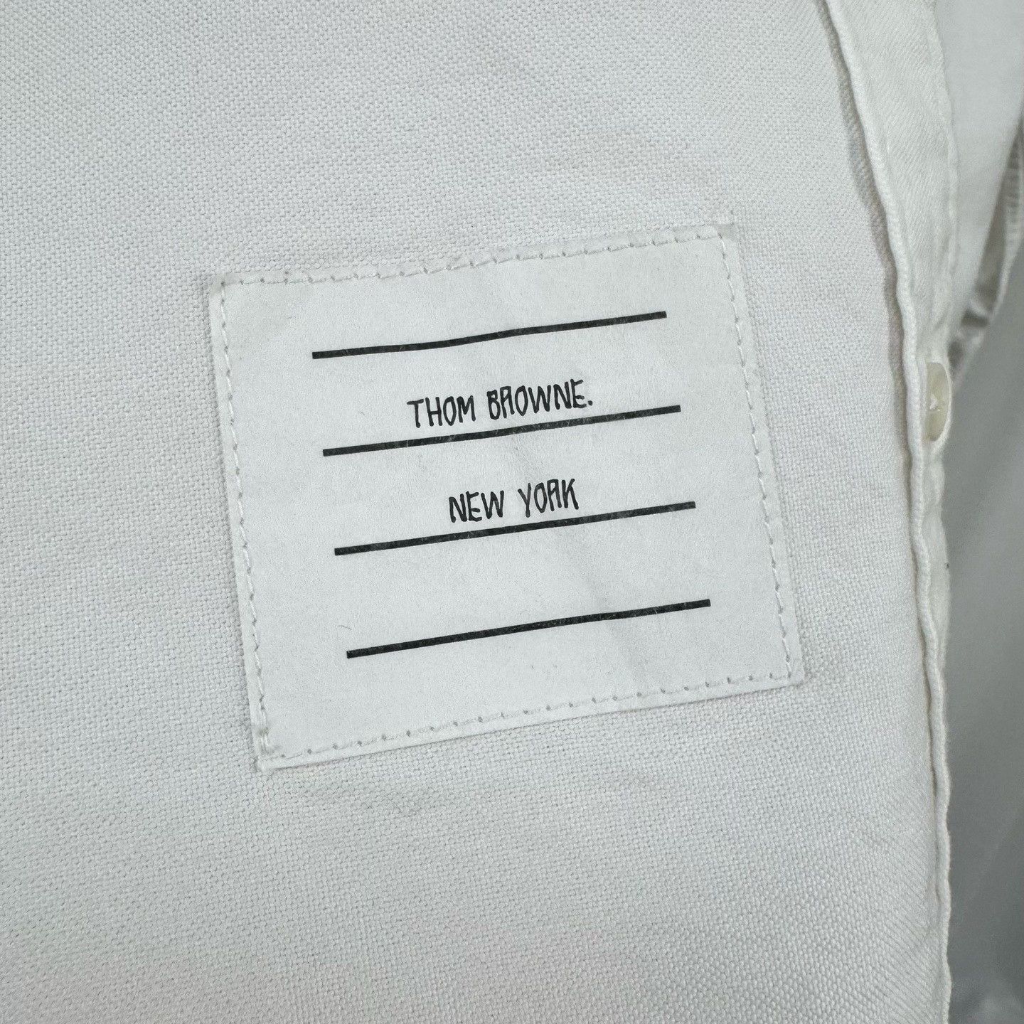 Thom Browne Thom Browne Striped Oxford Shirt Size US XS / EU 42 / 0 - 5 Thumbnail
