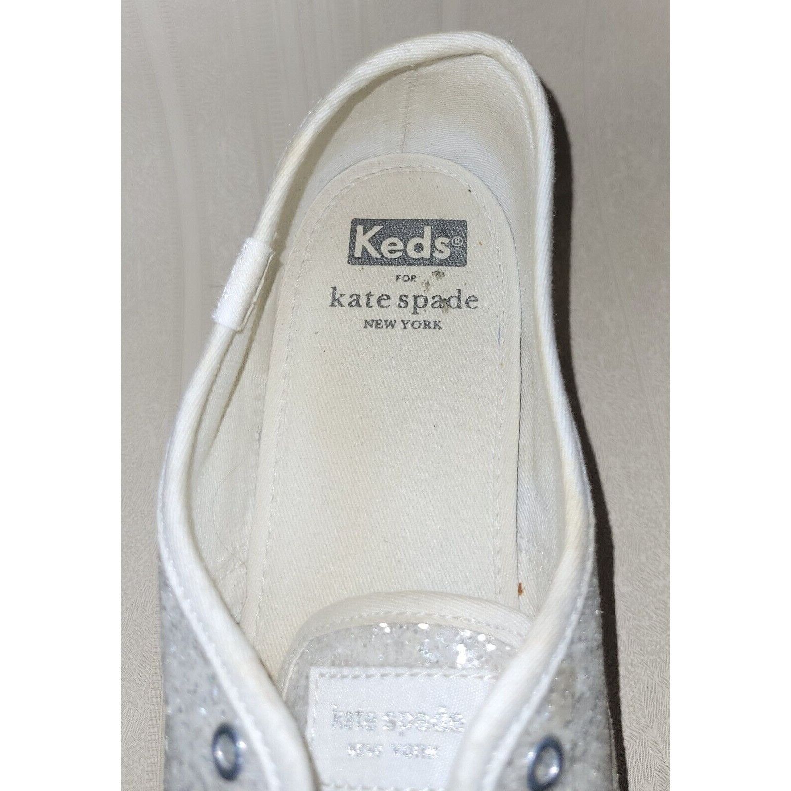 Kate Spade keds X Kate Spade New York Sparkle Glitter Sneakers Women S Size US 8 / IT 38 - 6 Thumbnail
