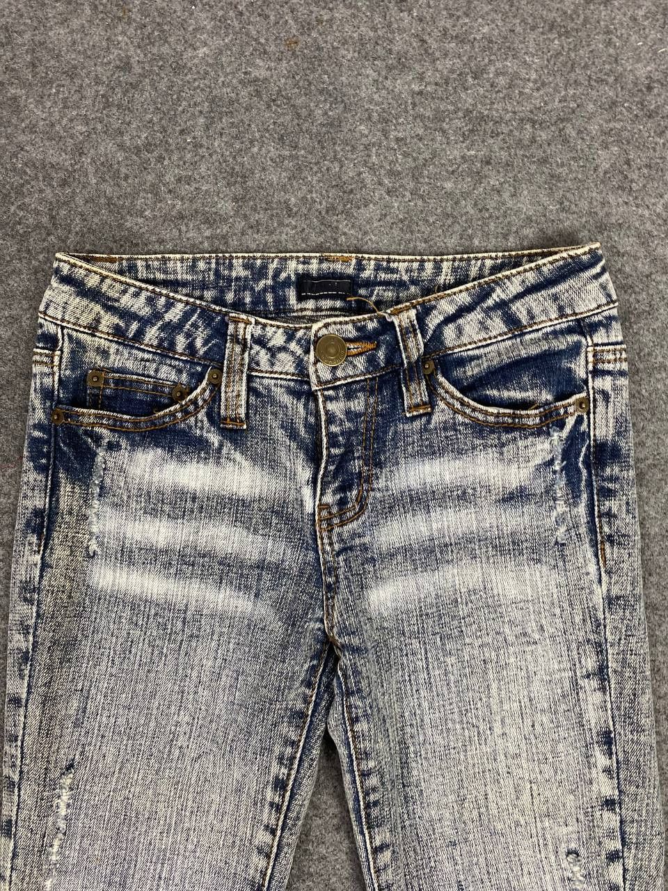 Japanese Brand japanese brand acid wash bootcut flare denim Size 29" - 7 Thumbnail