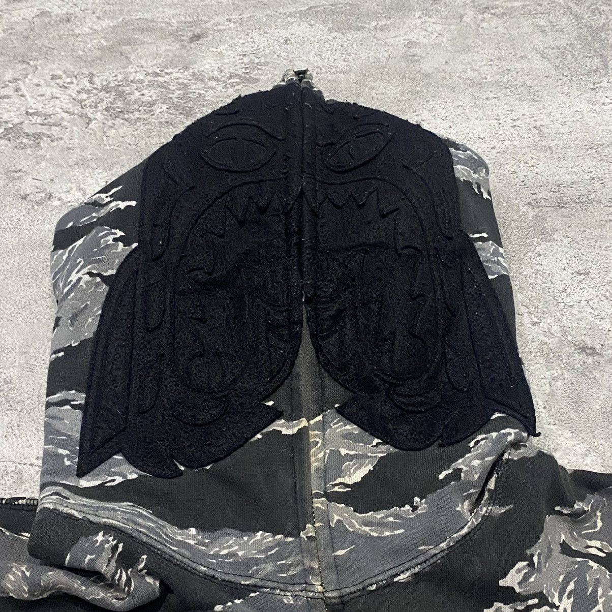 Bape Bape Tiger Black Full Zip Hoodie Size US L / EU 52-54 / 3 - 4 Thumbnail