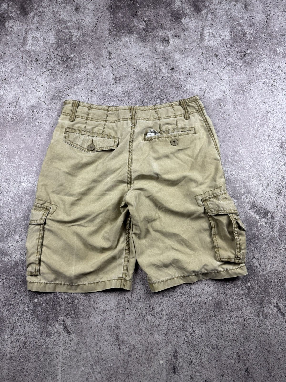 Rip Curl Vintage 00s Rip Curl Baggy Cargo Surf Shorts Y2K Surf Size US 32 / EU 48 - 7 Thumbnail