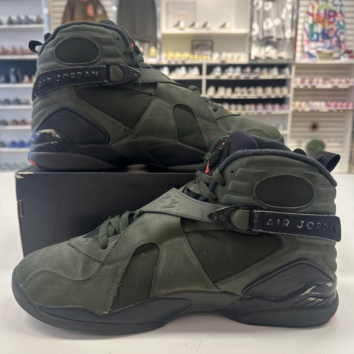 Jordan Brand Size 13 Nike Air Jordan 8 Retro Take Flight Undefeated Grailed