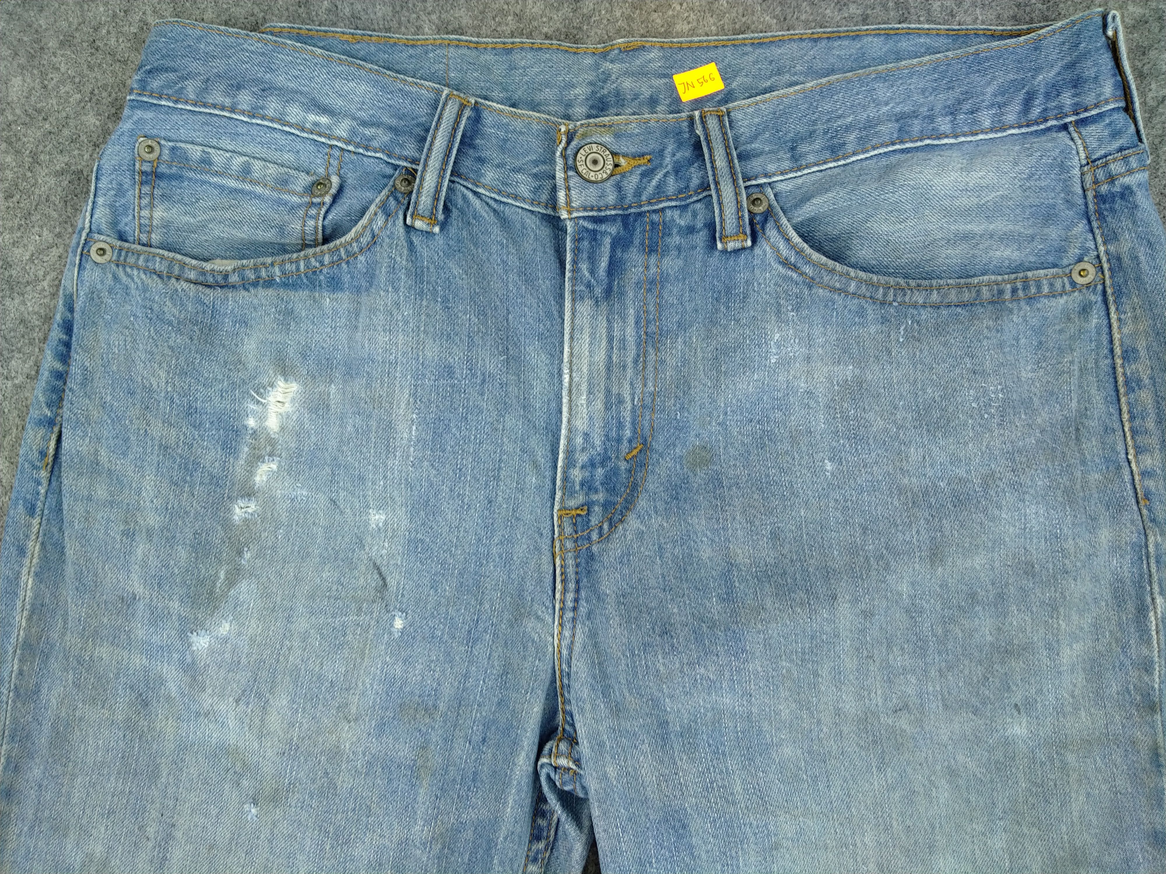 Levi's Levi's 514 Dirty Denim 32 x 29.5 -JN566 Size US 32 / EU 48 - 3 Thumbnail