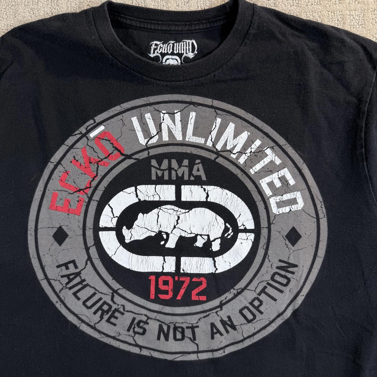 Ecko Unltd. Y2K Ecko Unltd MMA Graphic T Shirt Double Sided Large Size US L / EU 52-54 / 3 - 2 Thumbnail