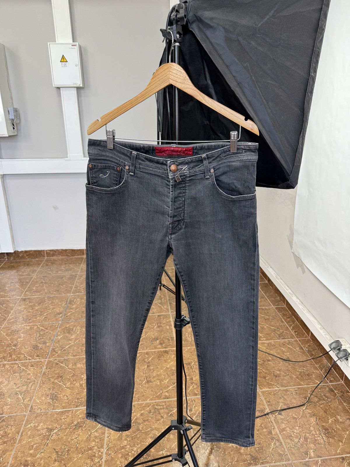 Jacob Cohen 🇮🇹 Jacob Cohen Luxury Denim Tailored Jeans 688 Made in Italy Size US 35 - 3 Thumbnail