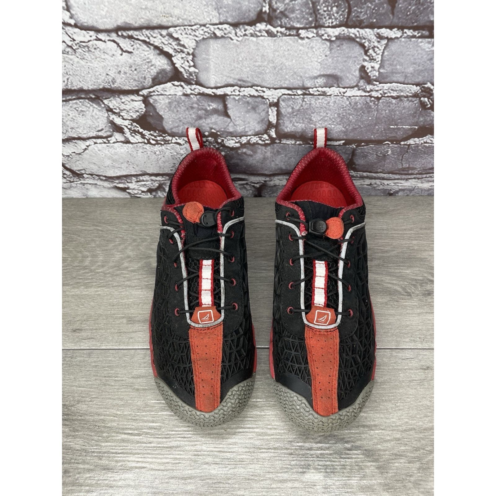Sperry Sperry Top-Sider Searacer Plus GripX3 Black Red Synthetic Sh Size US 8 / IT 38 - 11 Thumbnail