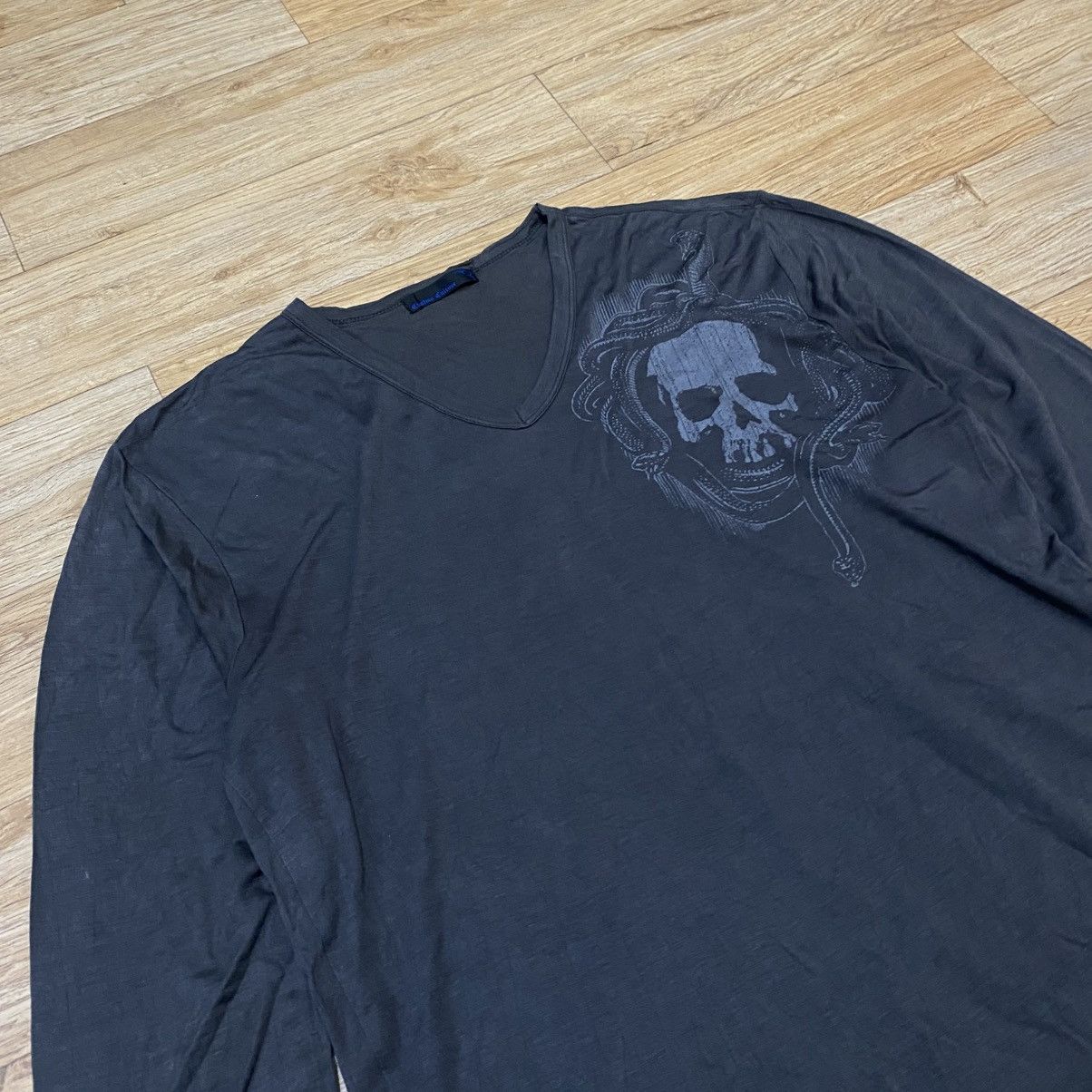 Japanese Brand 2000s Custom Culture - Vkei Style Streched Long Sleeve Size US M / EU 48-50 / 2 - 2 Thumbnail