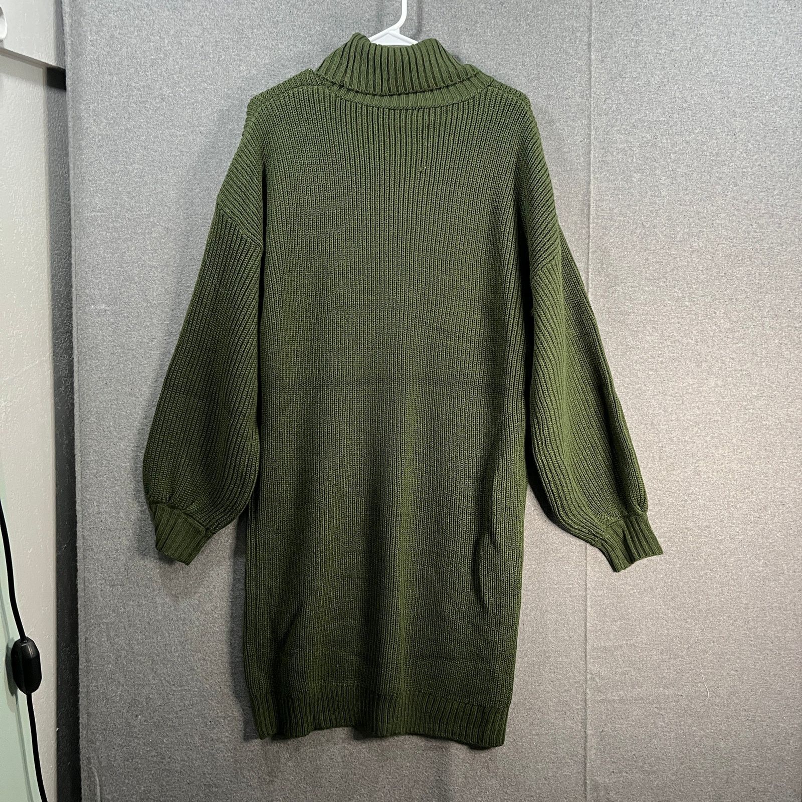 Other Belle by Kim Gravel Ribbed Turtleneck Sweater Size L / US 10 / IT 46 - 2 Thumbnail