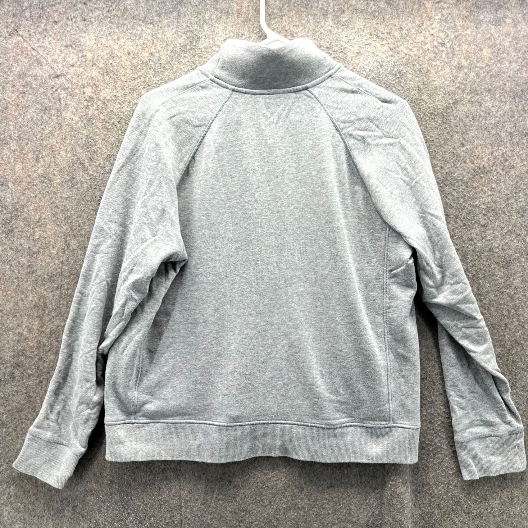 Under Armour Under Armour Sweatshirt Womens Medium Gray Half Zip Pullover Logo Fleece Mock Neck Zip Short Description (adjusted for clarity) Size M / US 6-8 / IT 42-44 - 2 Thumbnail