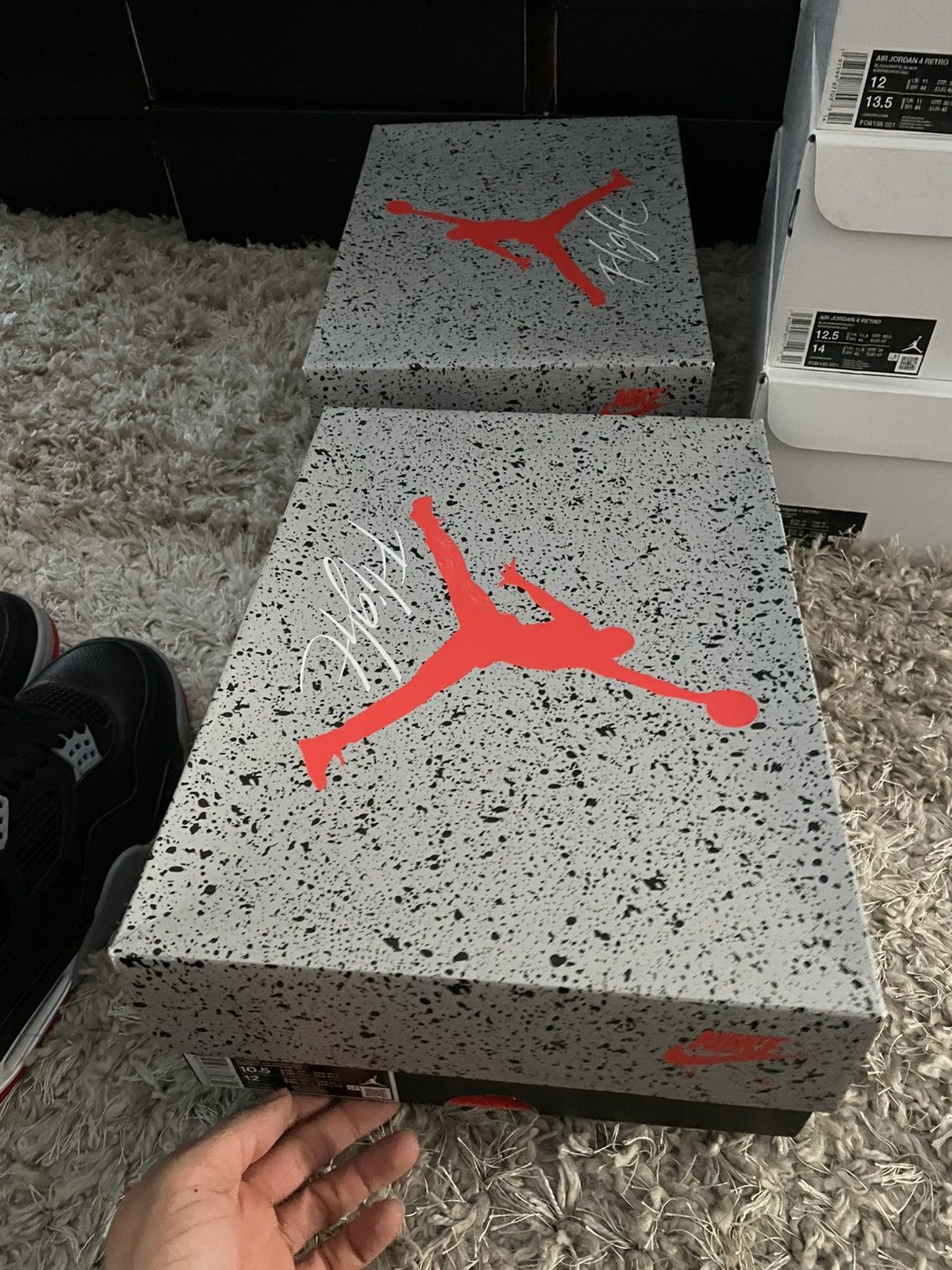 Jordan Brand Jordan 4 Bred Reimagined Size US 10.5 / EU 43-44 - 11 Thumbnail