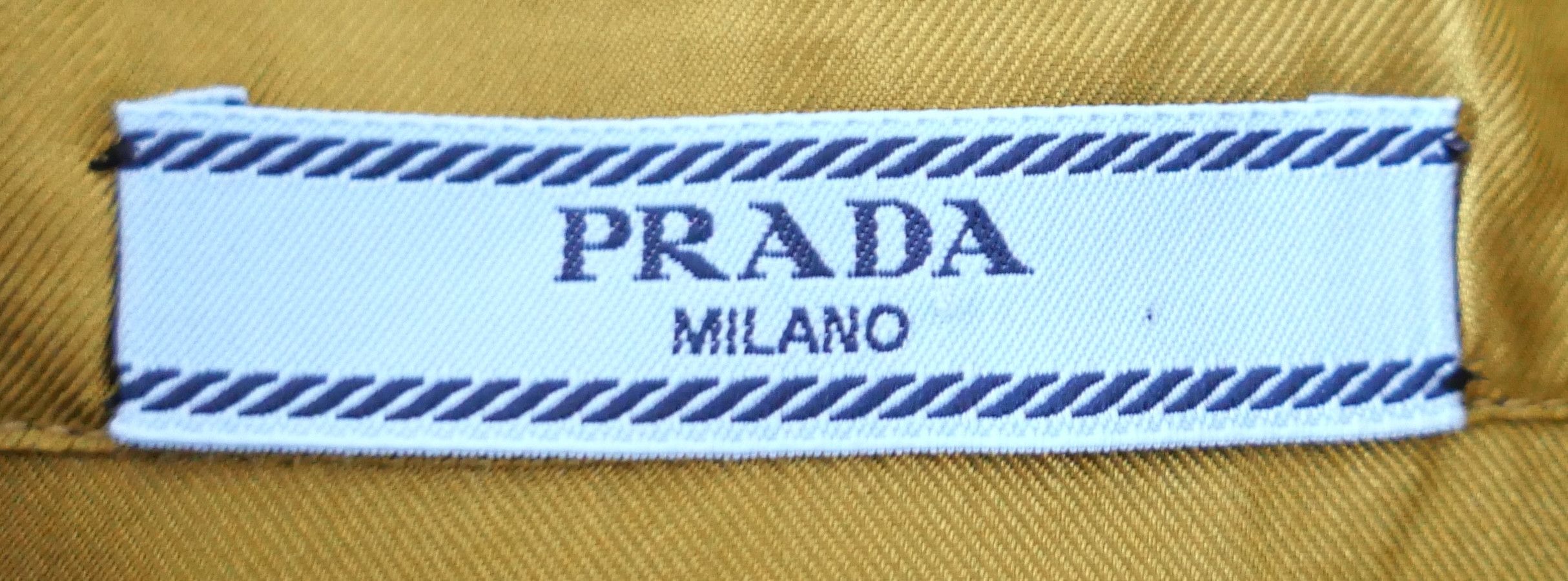 Prada Prada Fall 2015 Chartreuse Green Silk Shirt Size S / US 4 / IT 40 - 6 Thumbnail