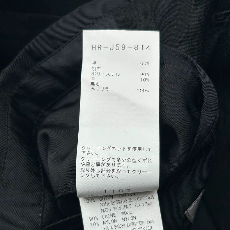 Yohji Yamamoto Yohji Yamamoto 20aw Wool suit with white armband-2505 Size US L / EU 52-54 / 3 - 7 Thumbnail