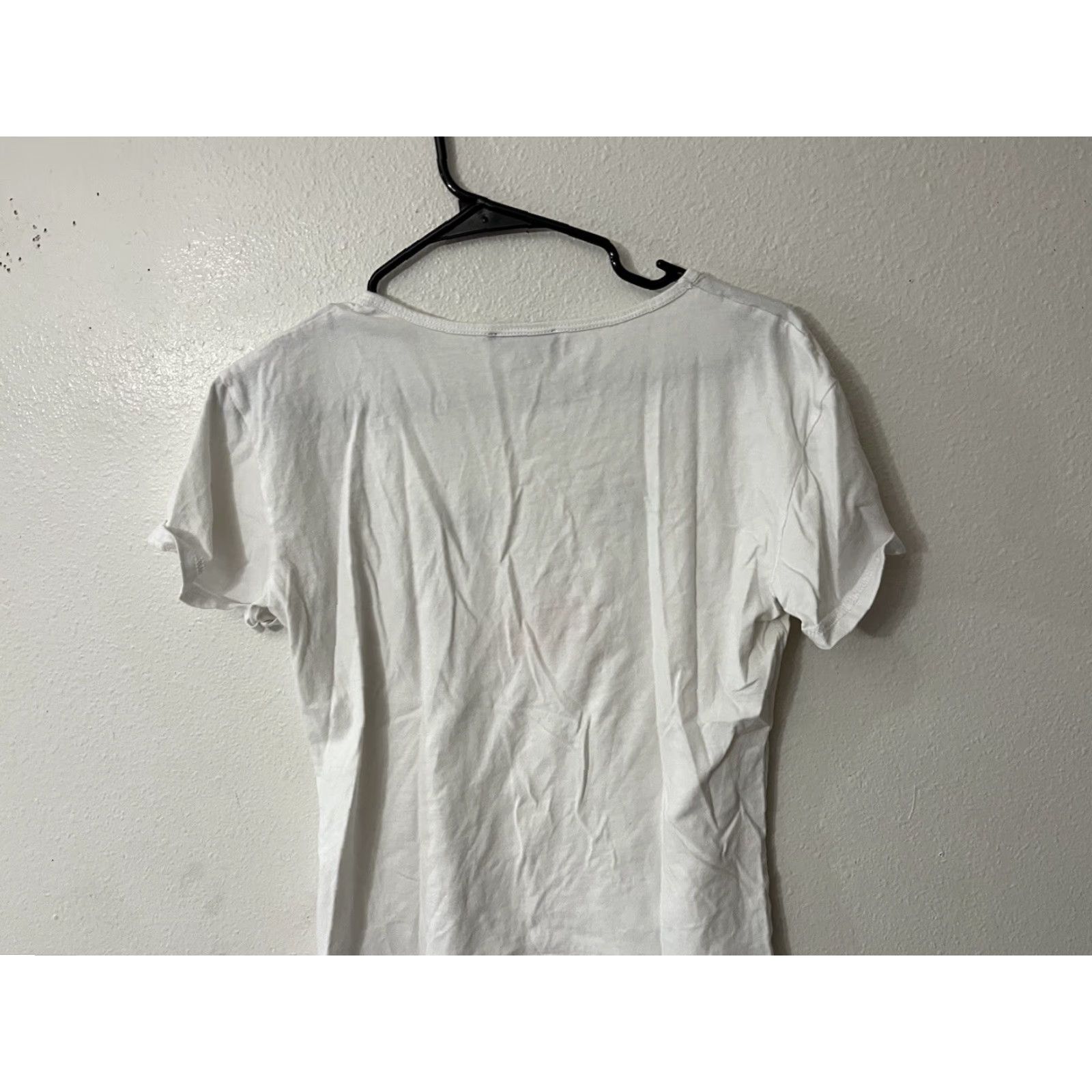 Shein VINTAGE Shein Cotton Blend Graphic T-Shirt Women’s Medium Short Sleeve Eye Lips White Size M / US 6-8 / IT 42-44 - 2 Thumbnail