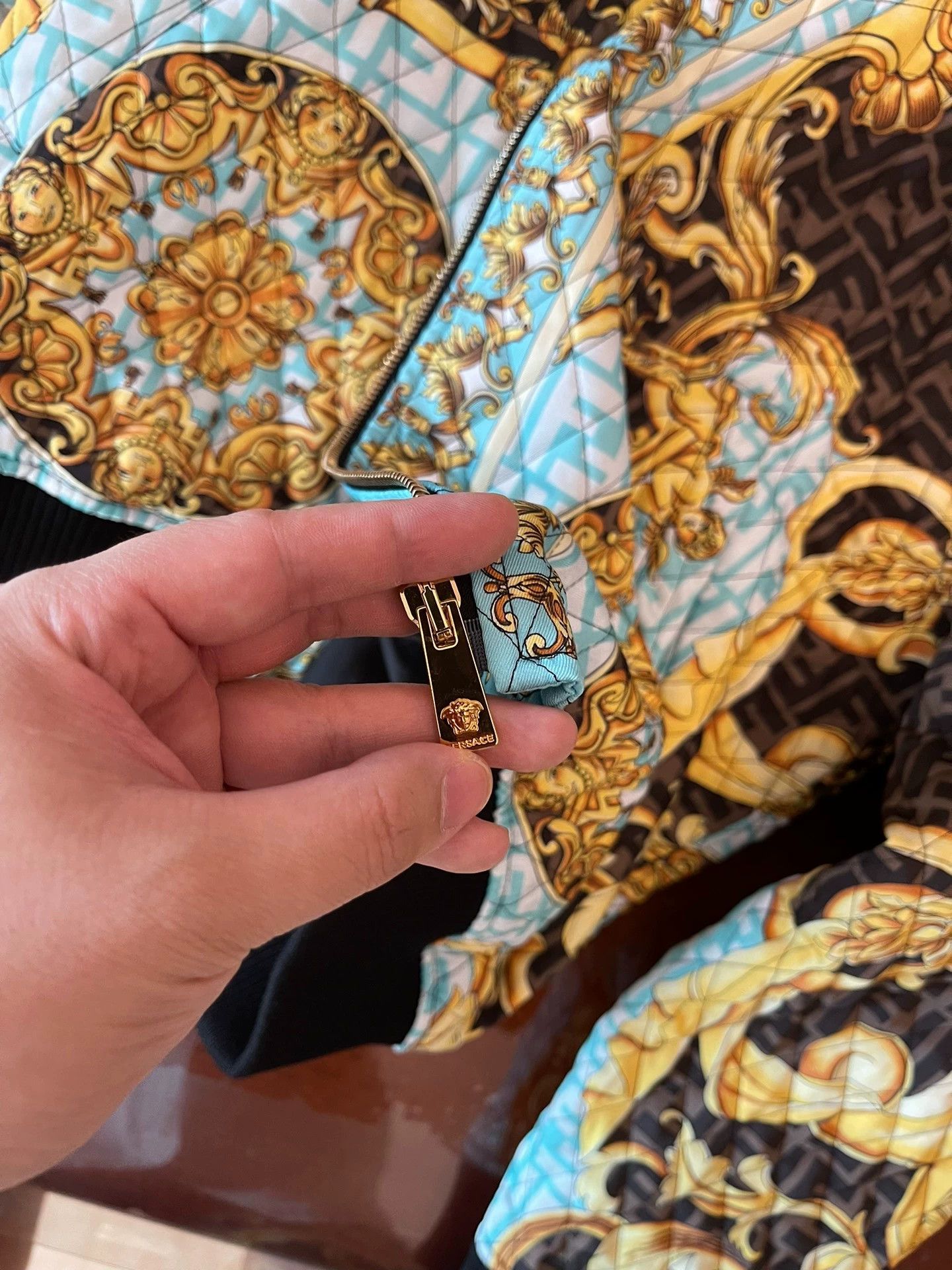 Versace Versace x Fendi Silk FF Jacket 48 New With Tags Size US M / EU 48-50 / 2 - 5 Thumbnail