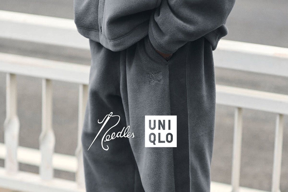 Needles × Uniqlo Needles X uniqlo Fleece Pants Size US 29 - 1 Thumbnail