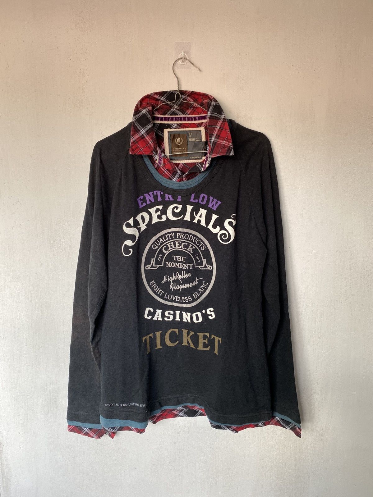 If Six Was Nine × Japanese Brand × Le Grande Bleu (L.G.B.) Ceronias Triple Layer Longsleeve Size US M / EU 48-50 / 2 - 1 Thumbnail
