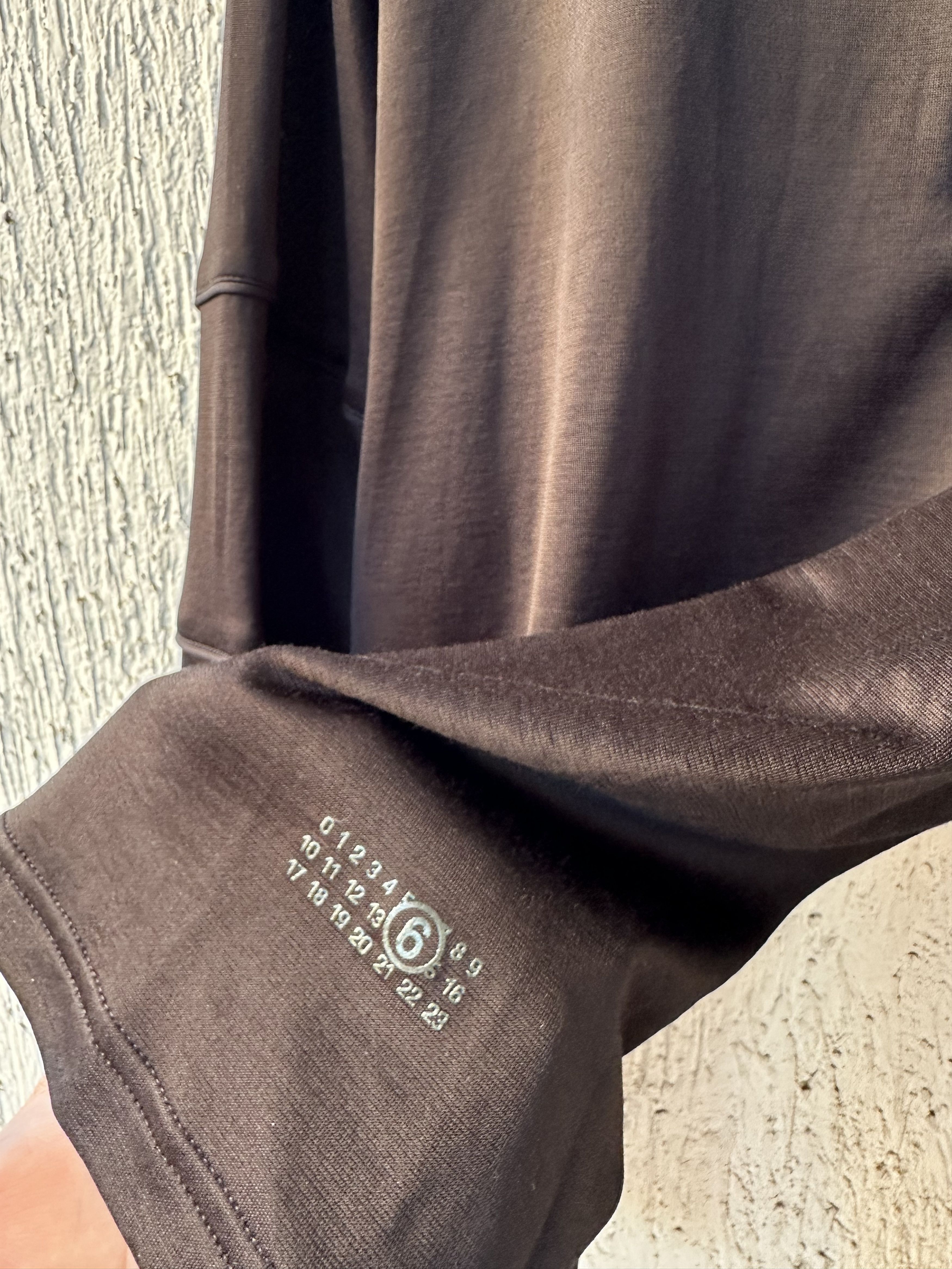 Maison Margiela numbers-motif half-zip track top Size US M / EU 48-50 / 2 - 3 Thumbnail