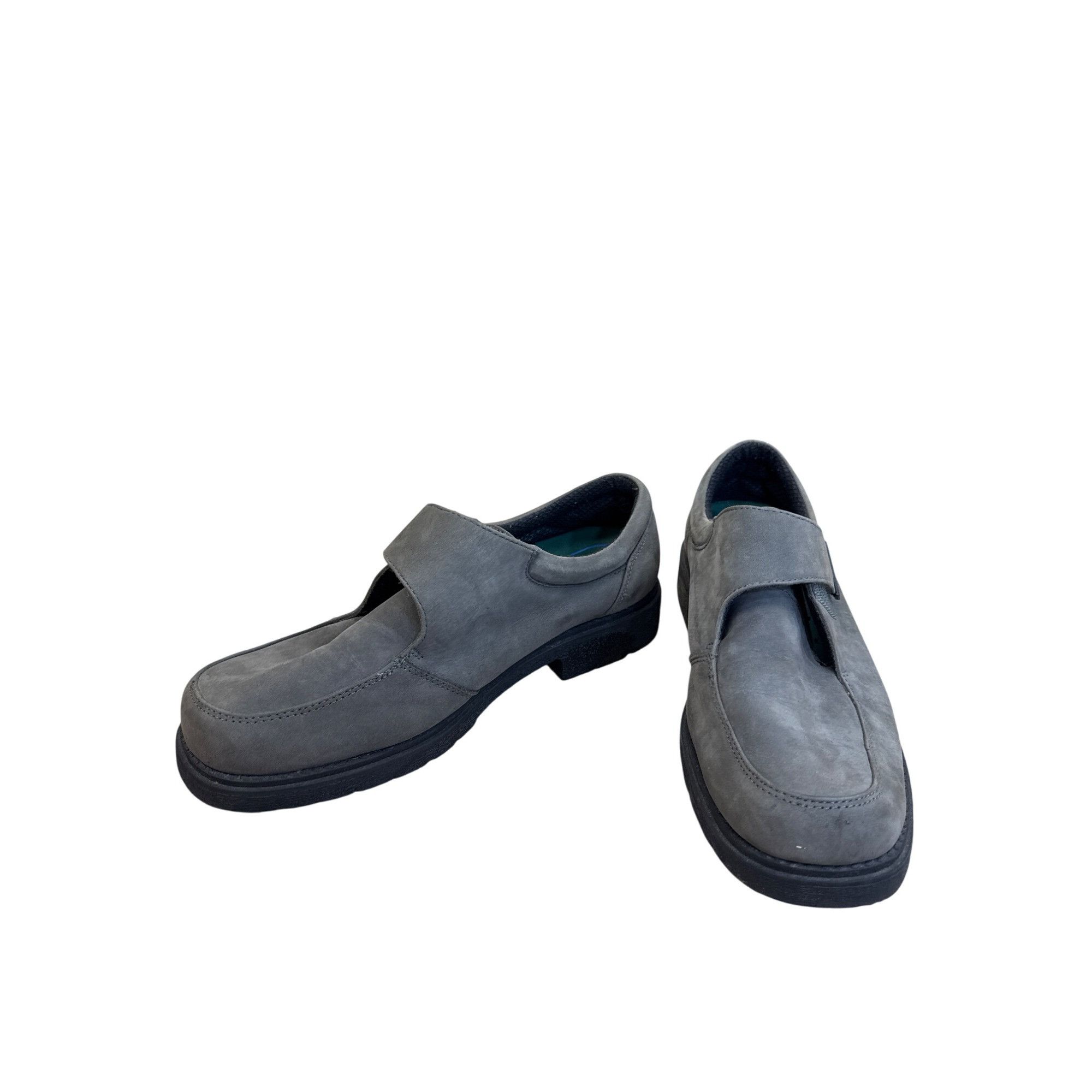 Other Dr. Scholls Mens Gray Leather Loafers Slip-On shoes Size 9D Size US 9 / EU 42 - 2 Thumbnail