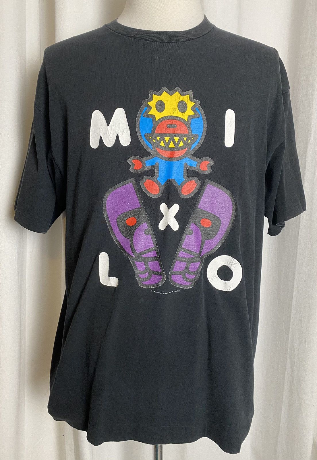 image of Baby Milo X Tee (2009) in Black, Men's (Size XL)