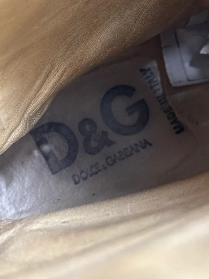 Dolce & Gabbana AW2006 Dolce & Gabbana Black Combat Leather Boots Size US 10 / IT 40 - 9 Thumbnail