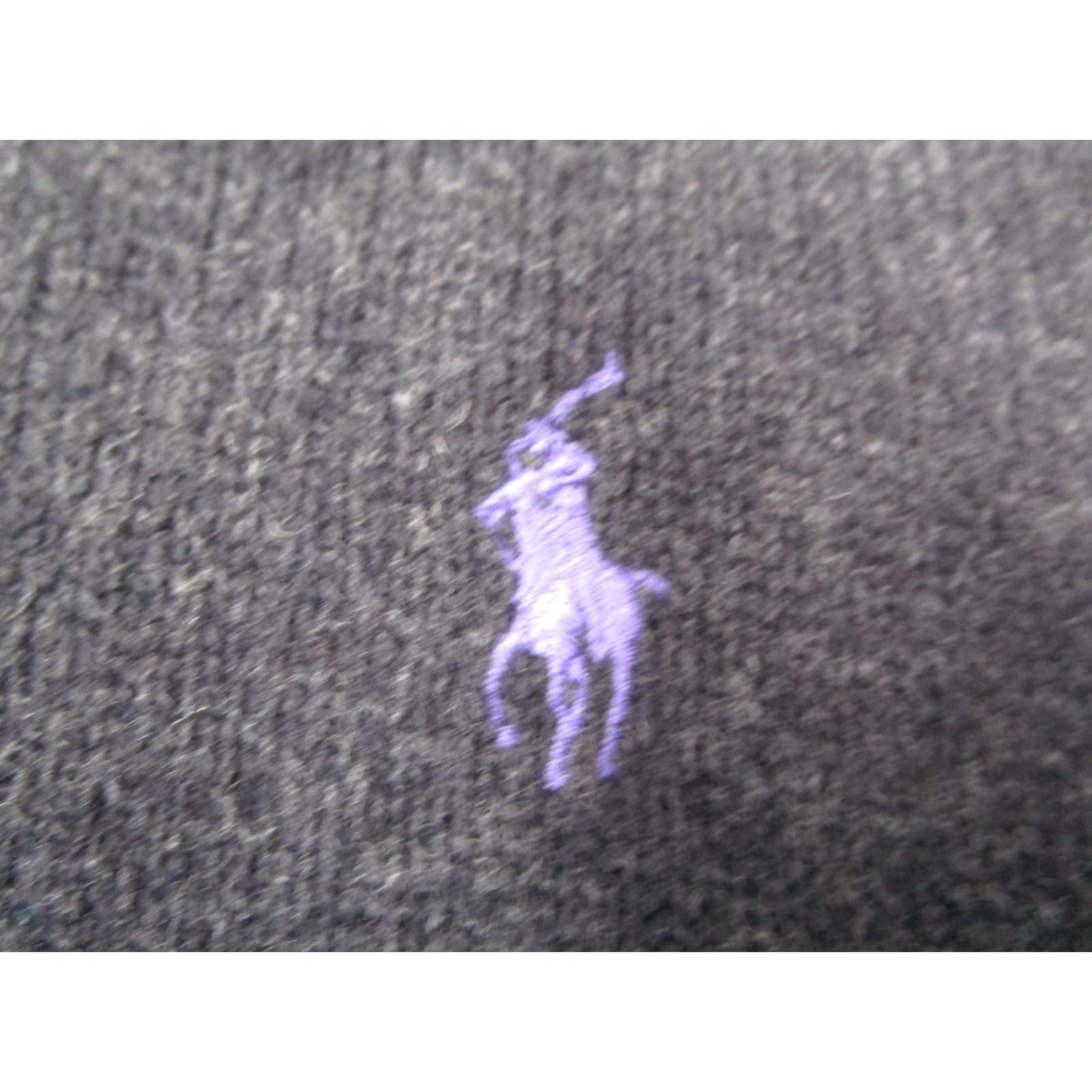 Polo Ralph Lauren VINTAGE Polo Ralph Lauren Sweater Men Large Gray Lambswool V Neck Knit Pullover Pony Size US L / EU 52-54 / 3 - 3 Thumbnail