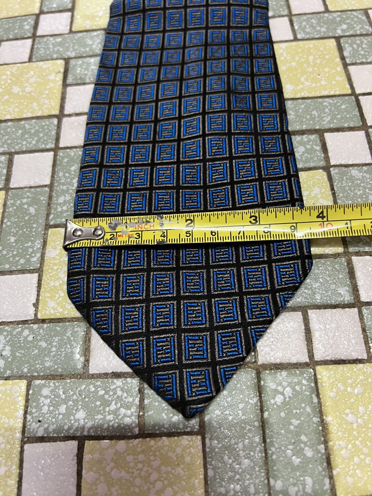 Designer × Fendi 💎FENDI MONOGRAM TIES Size ONE SIZE - 8 Thumbnail