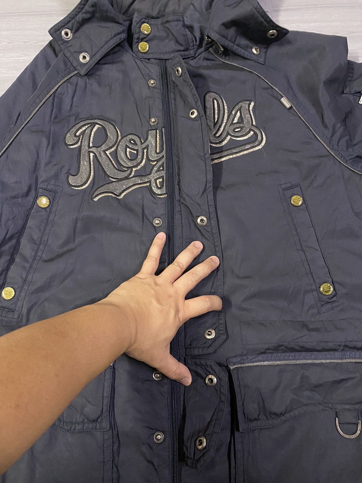 MLB Vintage MLB Old School Royals Jacket Size US L / EU 52-54 / 3 - 13 Thumbnail