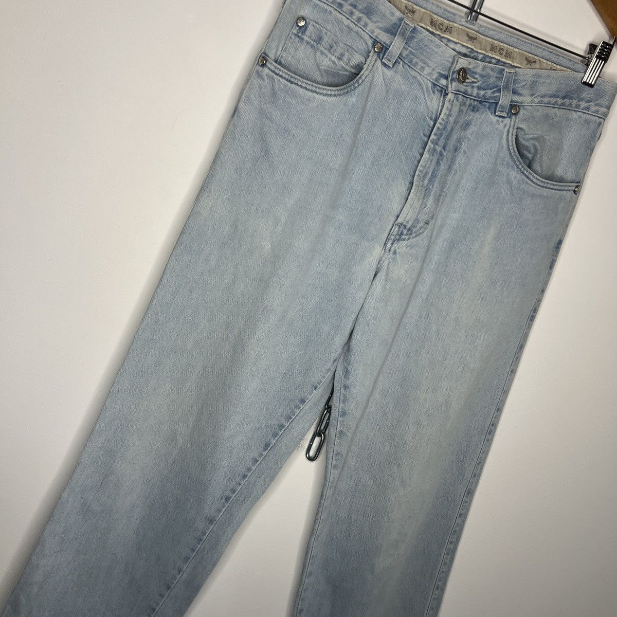 MCM × Vintage Vintage MCM Blue Denim Pants Trousers Size US 33 - 6 Thumbnail