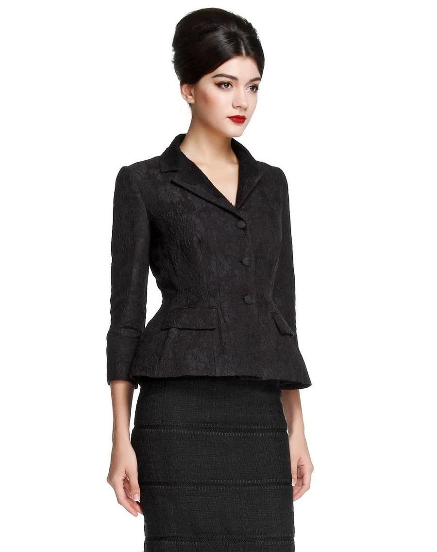 Dolce & Gabbana Dolce Gabbana Runway Lace Suit Jacket Size M / US 6-8 / IT 42-44 - 1 Thumbnail